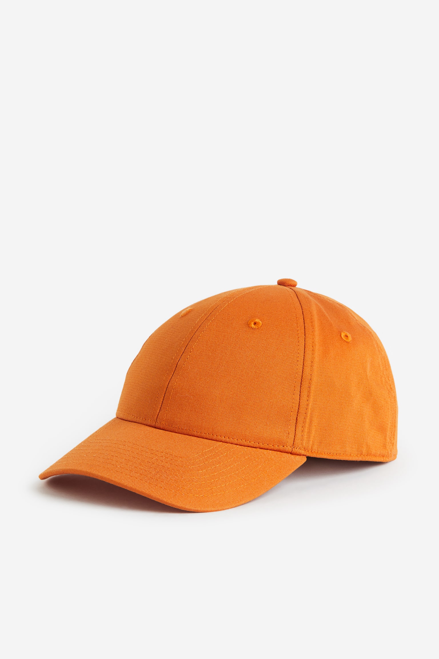 Cotton twill cap - Orange/Black/Dark beige/Dark grey/Dark beige/Grey - 1