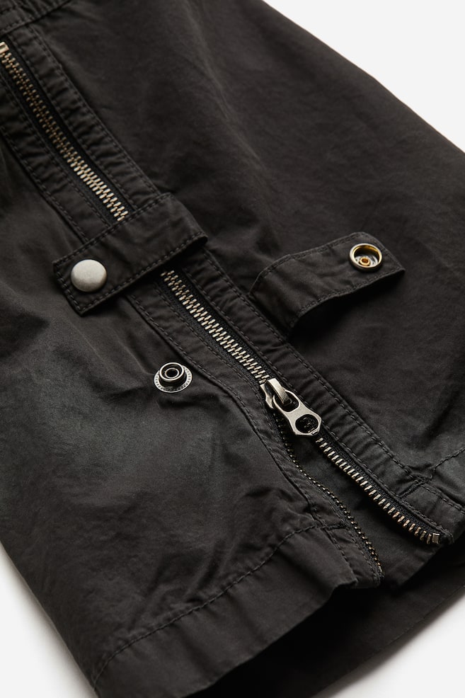 Vintage Lr Elastic Cargo Pant - Washed Black/Trekking Olive - 2