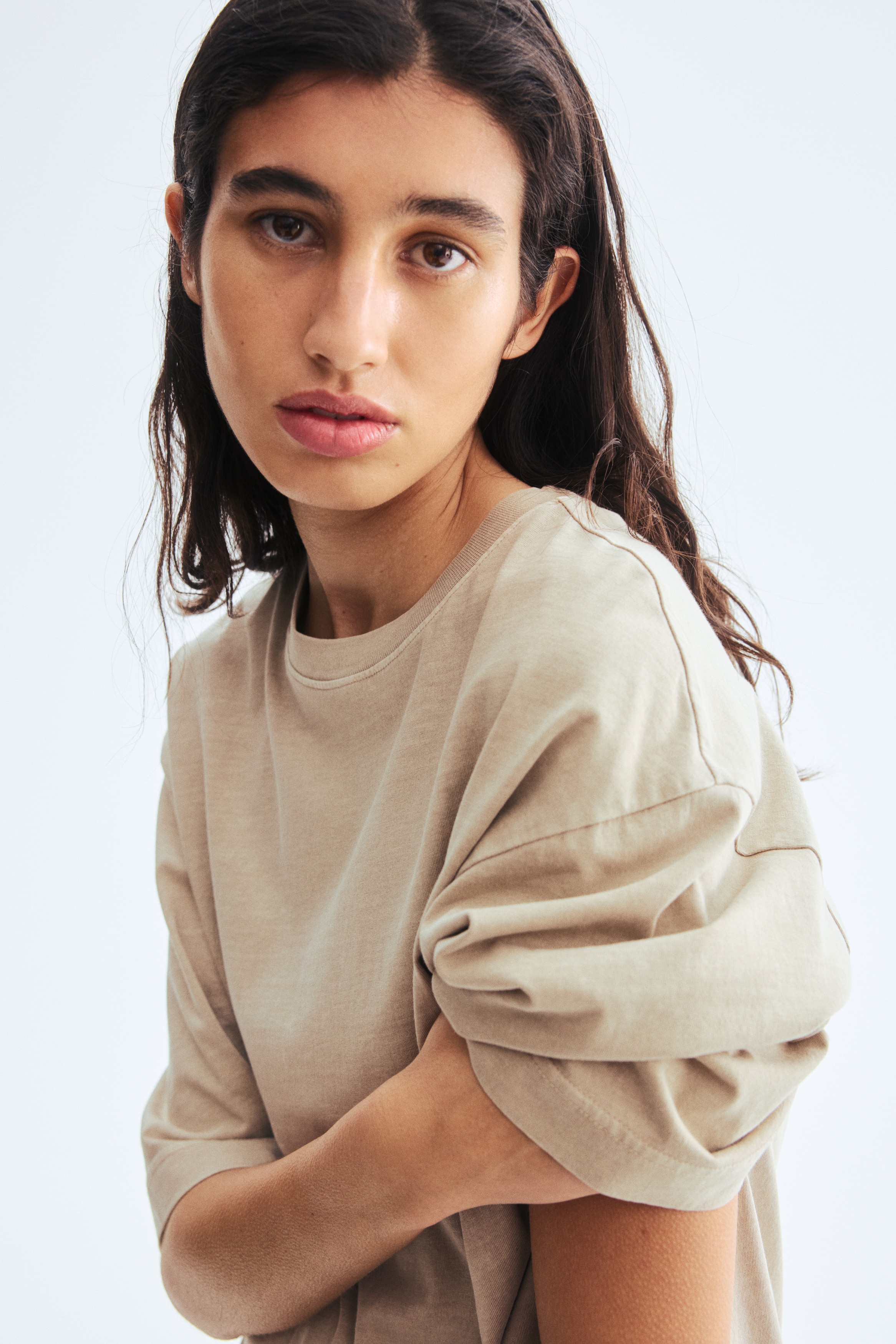 Oversized cotton T-shirt