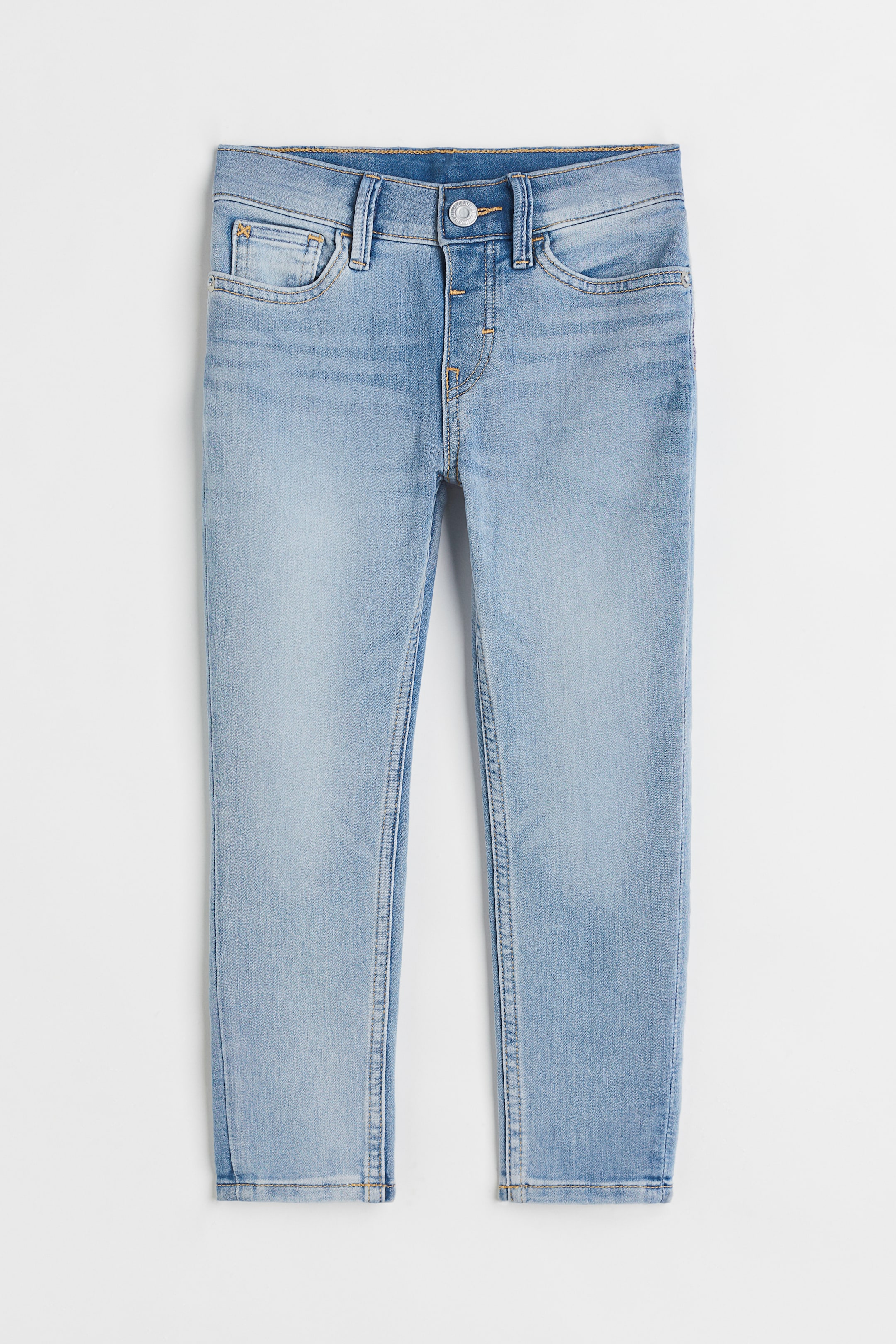 View larger image: Comfort Stretch Slim Fit Jeans - Light denim blue - Kids | H&M IN 1
