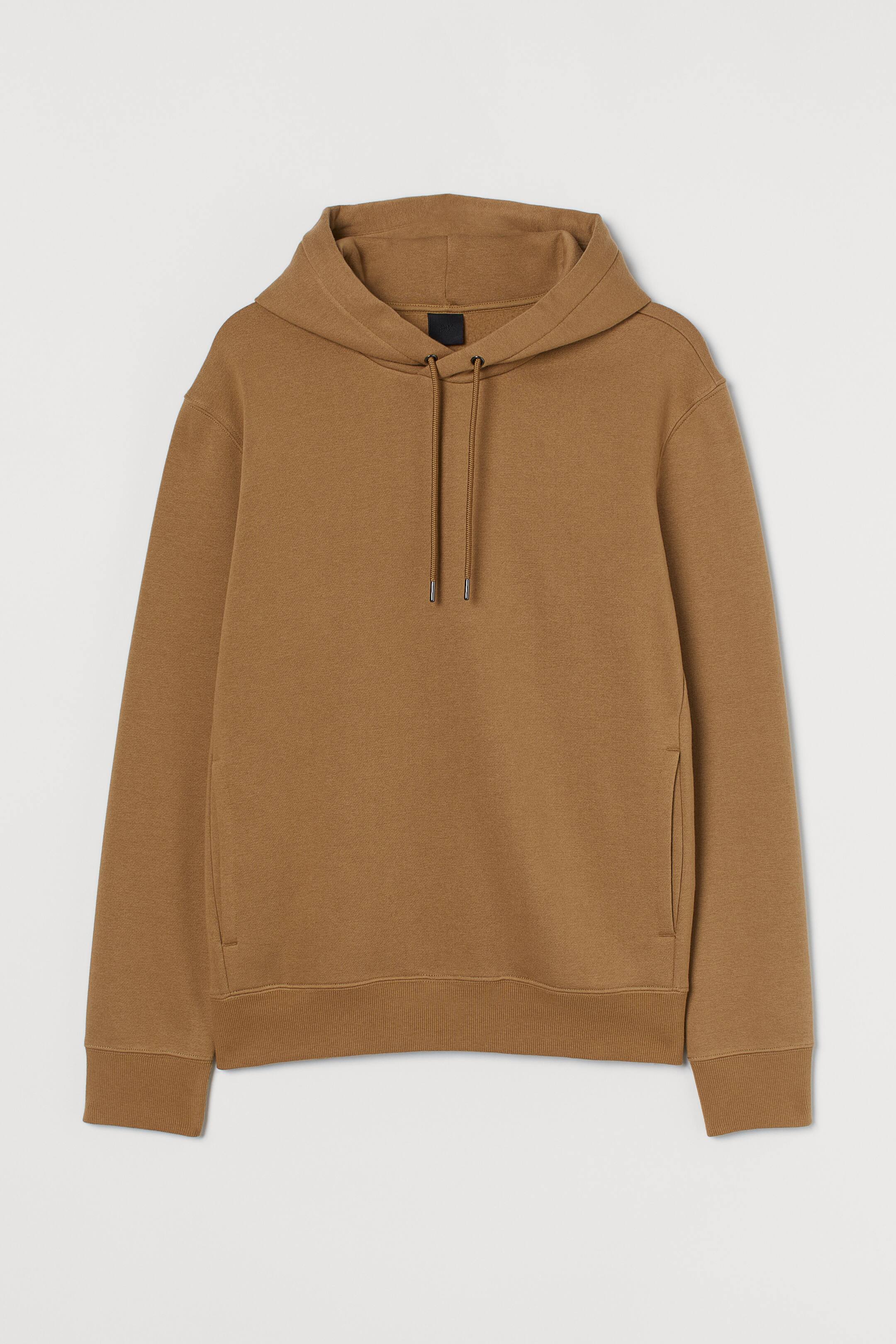View larger image: Hooded top - Dark beige - Men | H&M IN 1