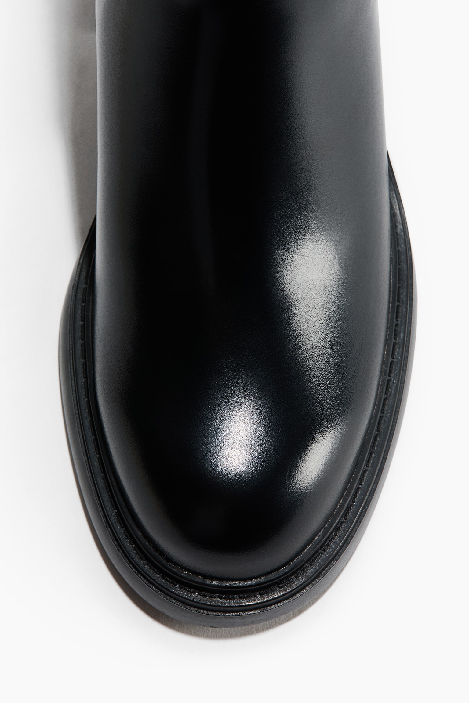 Женские ботинки H&M Chelsea Boots with Heel, цвет: Чёрный — фото 2