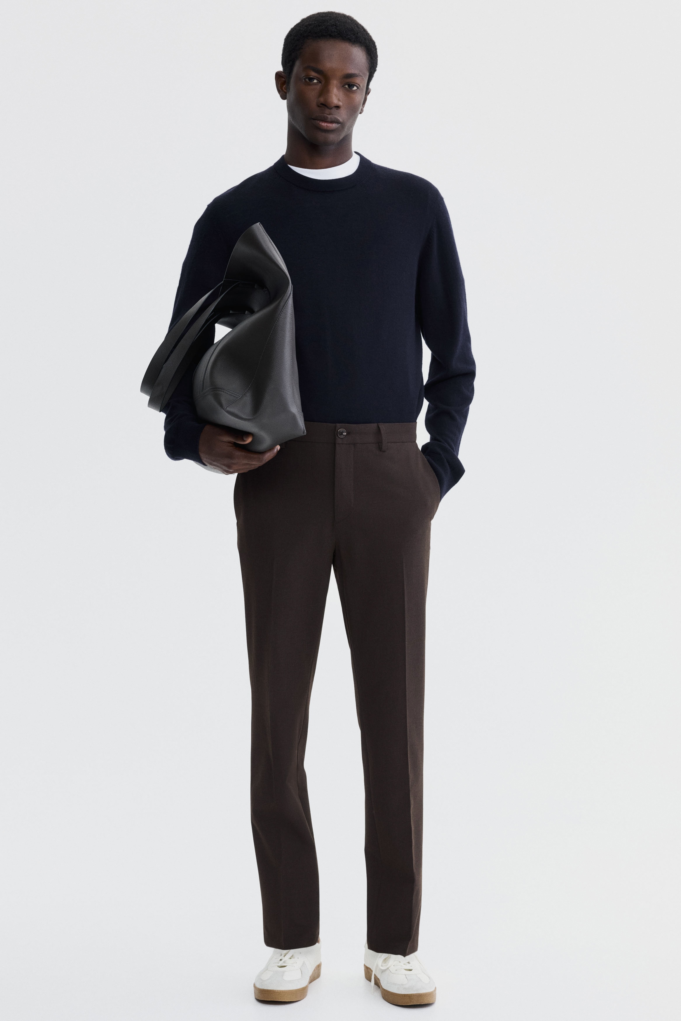 Slim Fit Tailored trousers - Dark brown/Beige/Black/Dark blue/Dark grey/Beige/Grey/Navy blue