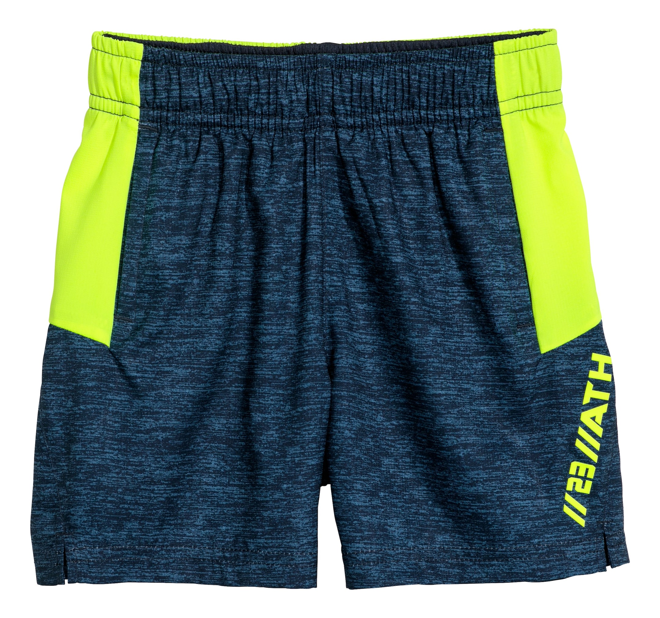 Näytä suurempi kuva: Treenishortsit - Tumma sinimeleerattu - Kids | H&M FI 1