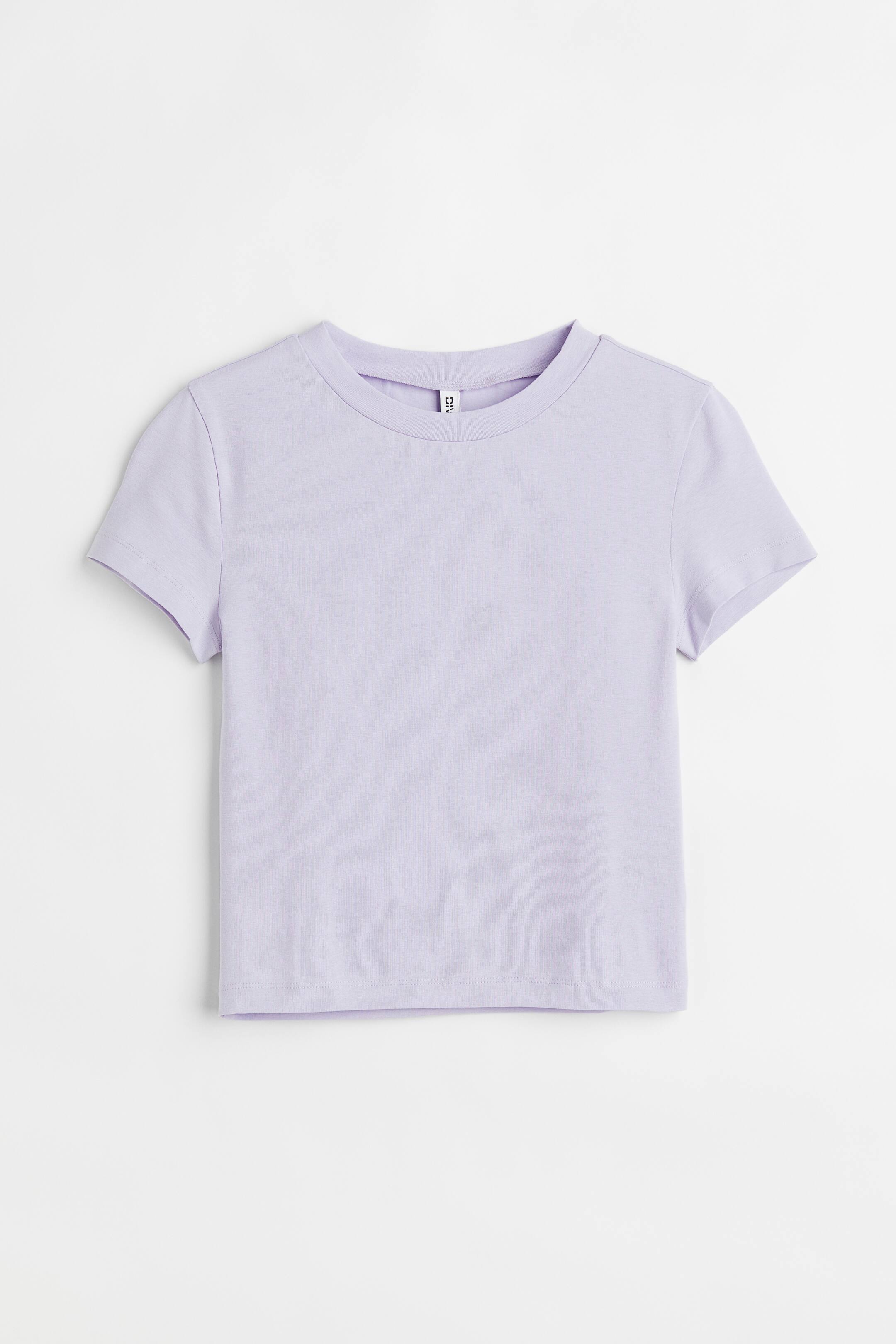 查看大圖: 短版上衣 - 淺紫色 - Ladies | H&M 1