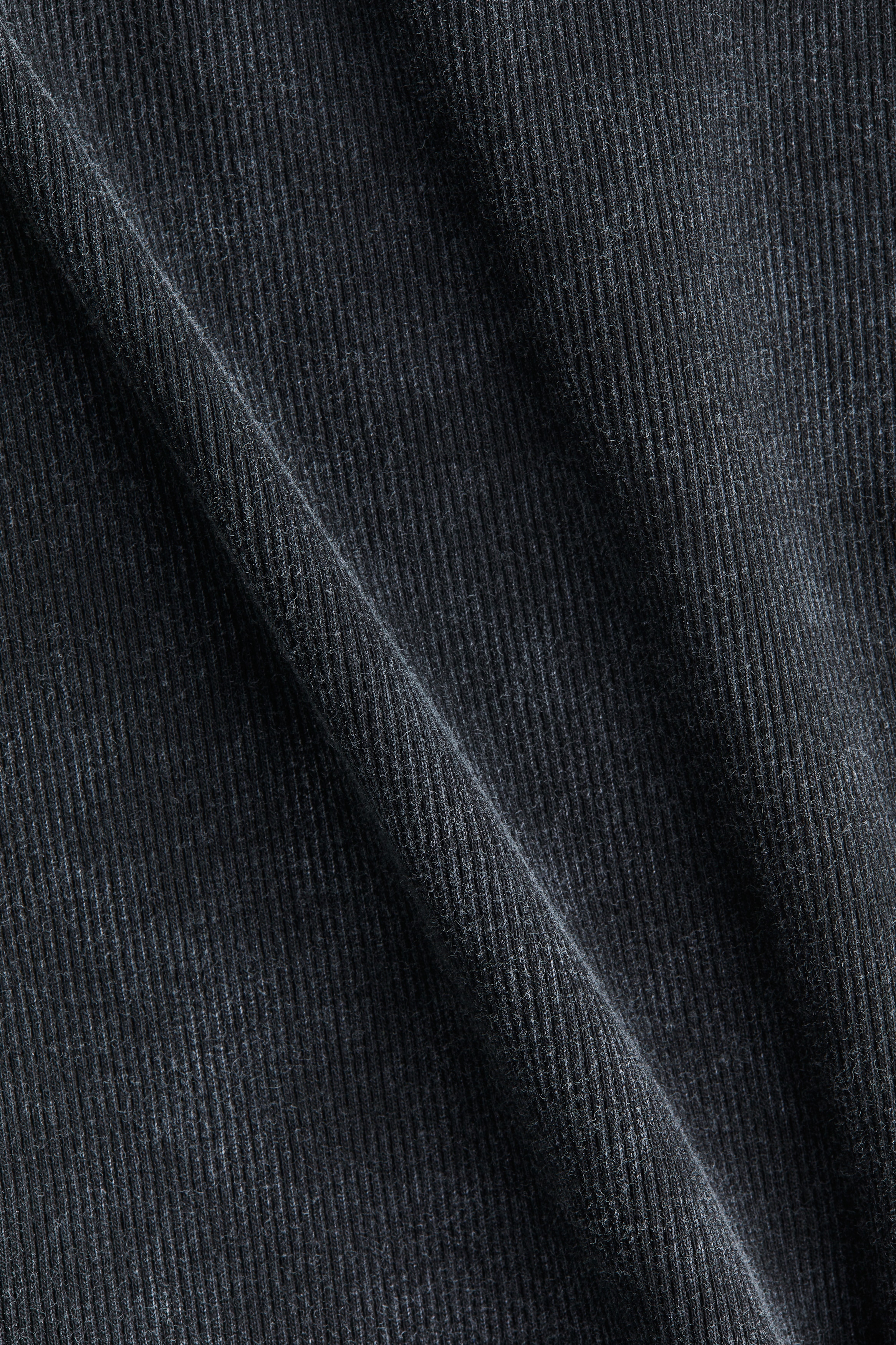Ribbed cotton dress