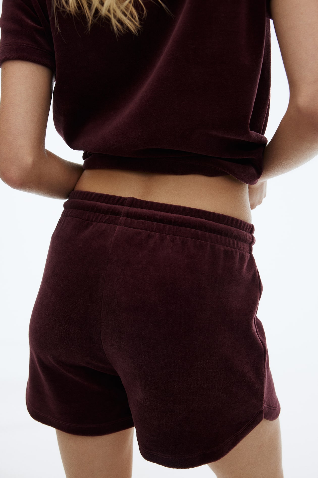 Velour Shorts - image 4