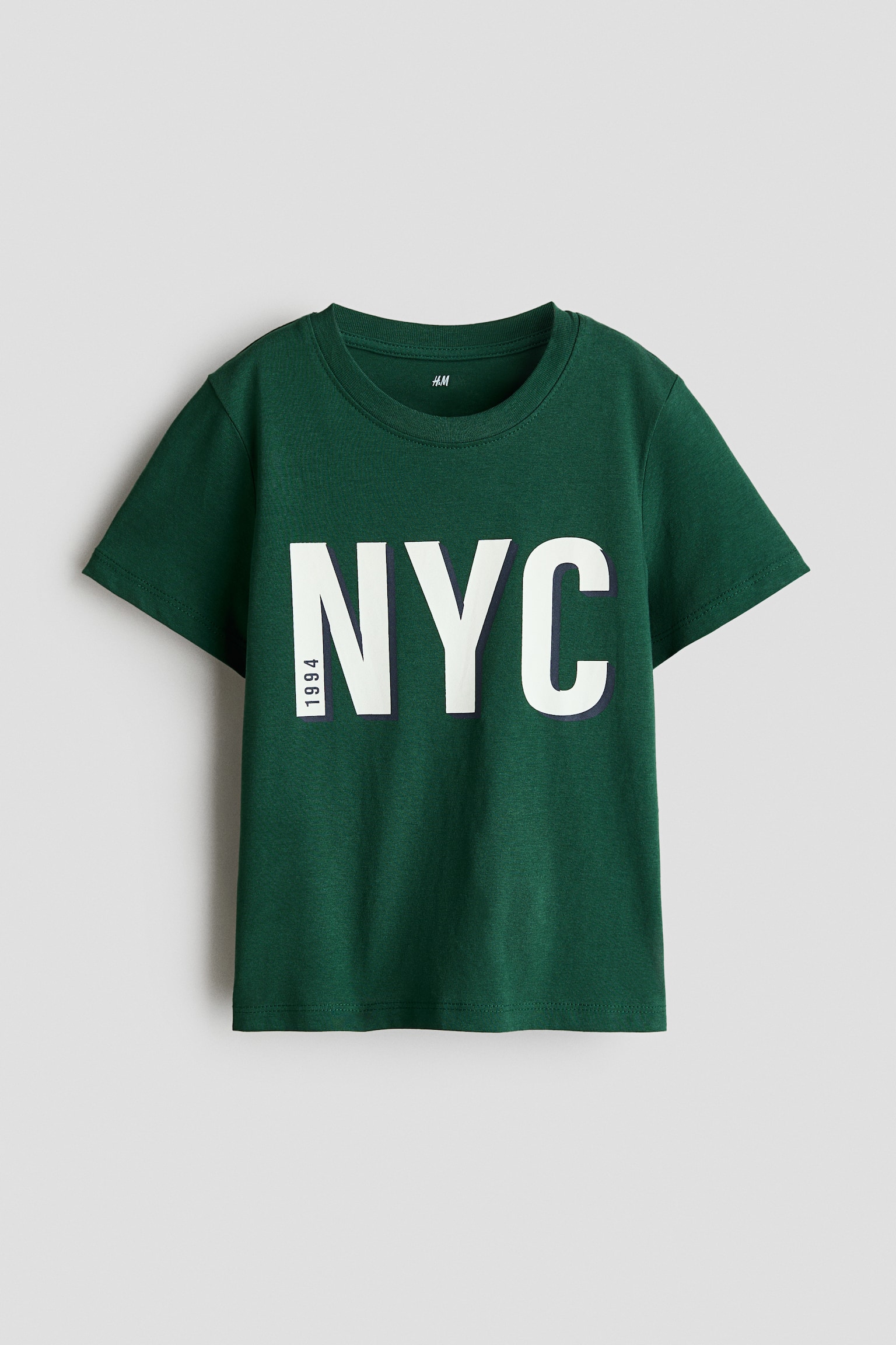 Printed T-shirt - Dark green/NYC/Dark brown/Surfer/White/Crabs/Cream/Salty Breeze/Navy blue/Football/Brown/6/Navy blue/Baseball Academy/Light blue/Car/Light green/Fun Days/Ivory/Basketballs/Cream/Surf buses/Cream/Amalfi Coast/Blue/Shark Bay/Light blue/Miami/Cream/Sun Fun/Ivory/Surf '86/Dark grey/Pacific