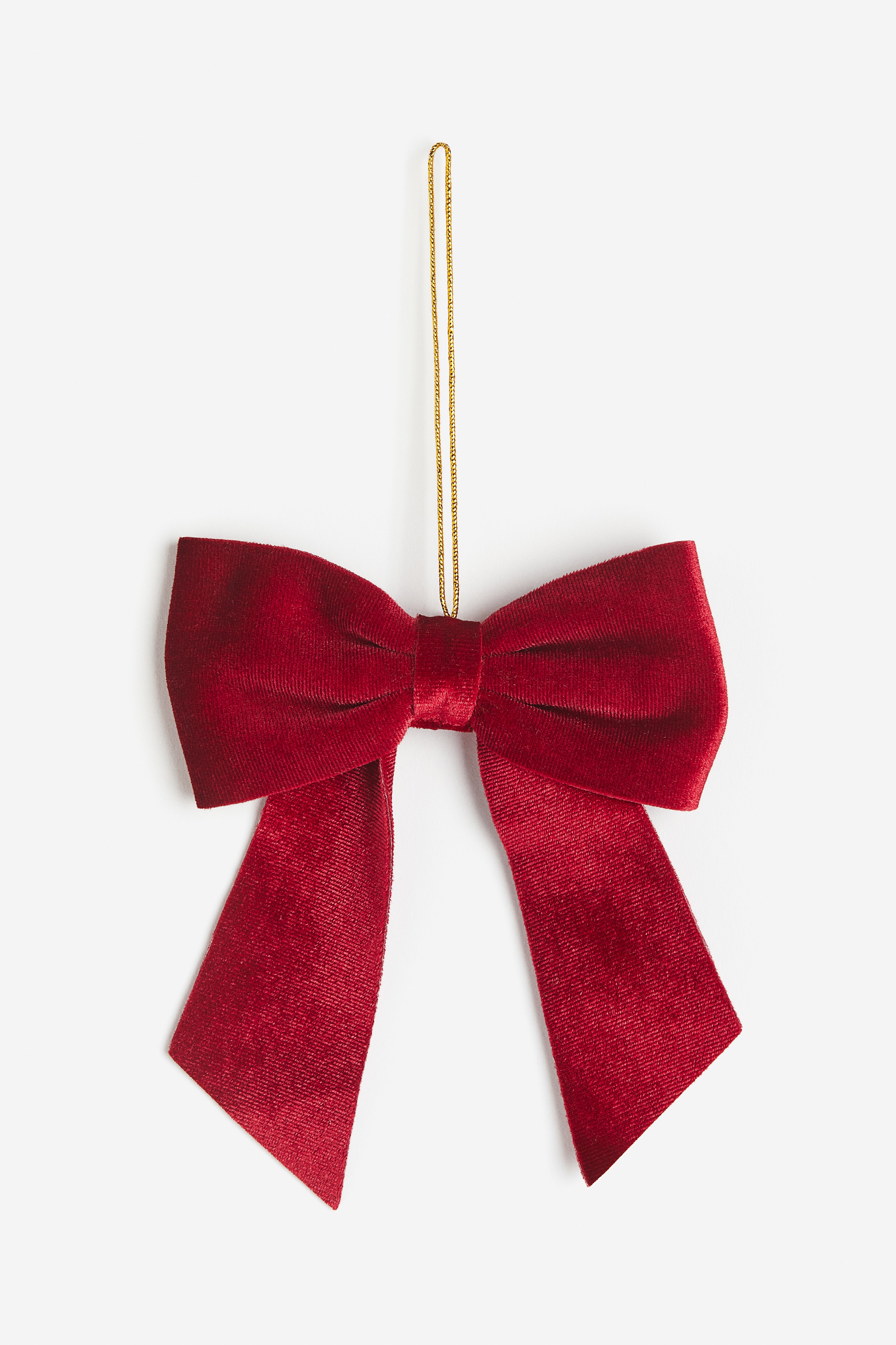 Christmas tree decoration - Red/Bow/Gold-coloured/Silver-coloured