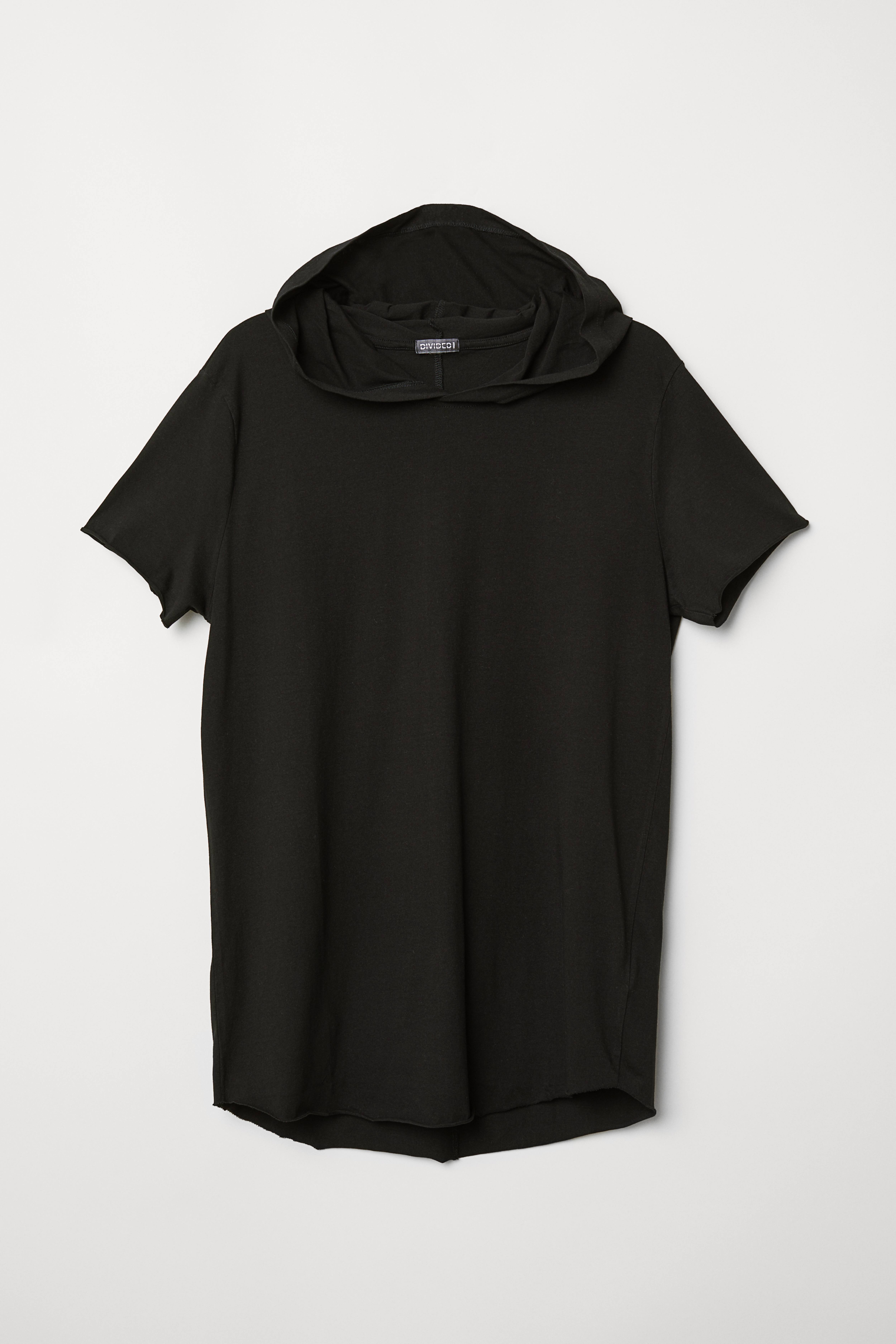 H&m long fit t shirt best sale