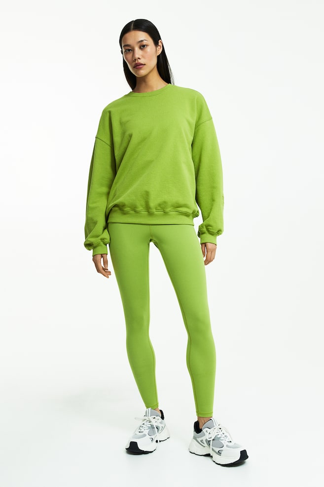 DryMove™ Sports sweatshirt - Lime green/Light pink/Black/Brown/dc/dc - 3