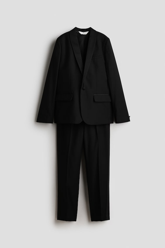 Детские комплекты H&M 2-piece Tuxedo Set, цвет: Чёрный