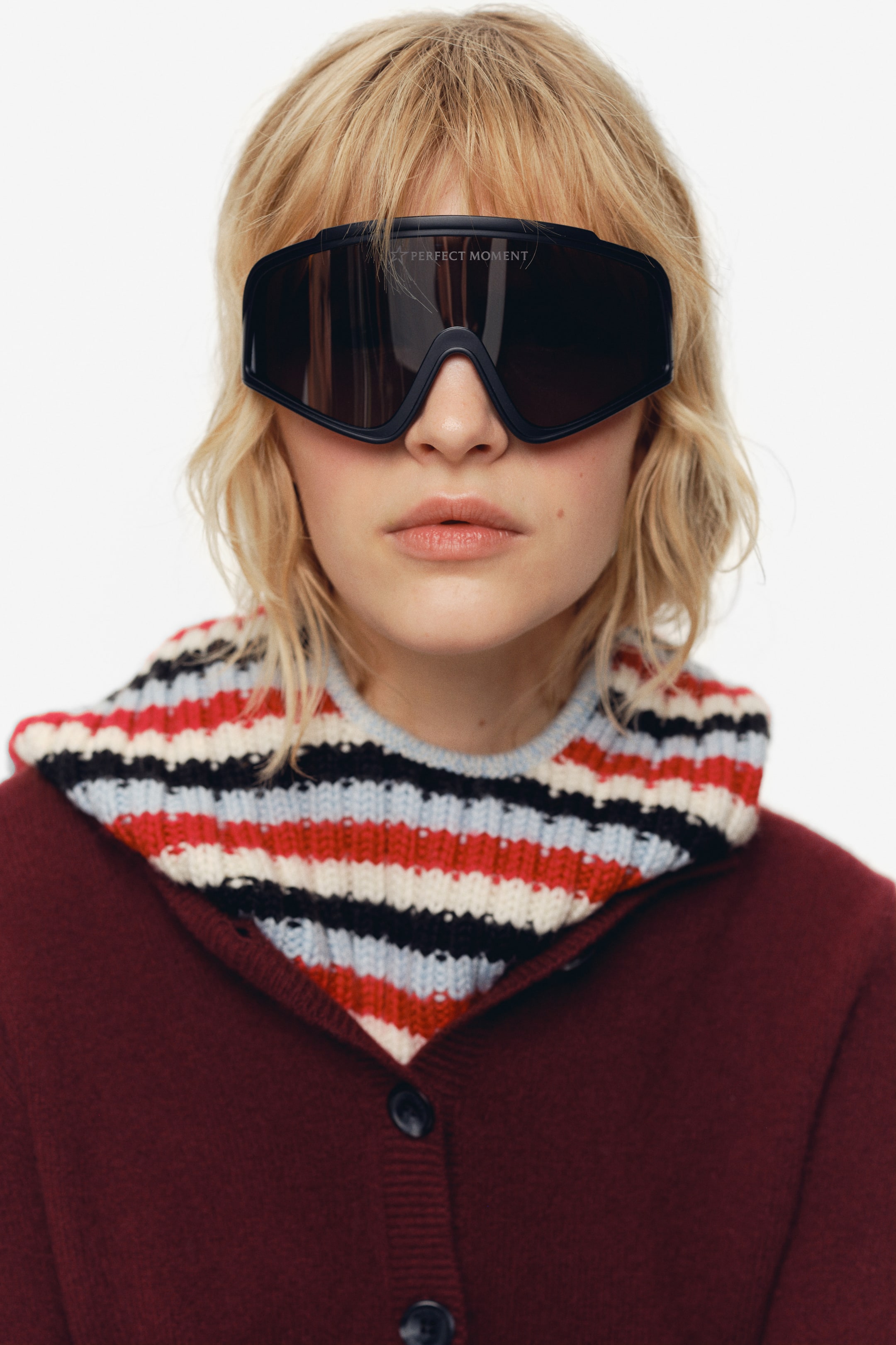 View larger image: Wool-blend top - Burgundy - Ladies | H&M IE 4