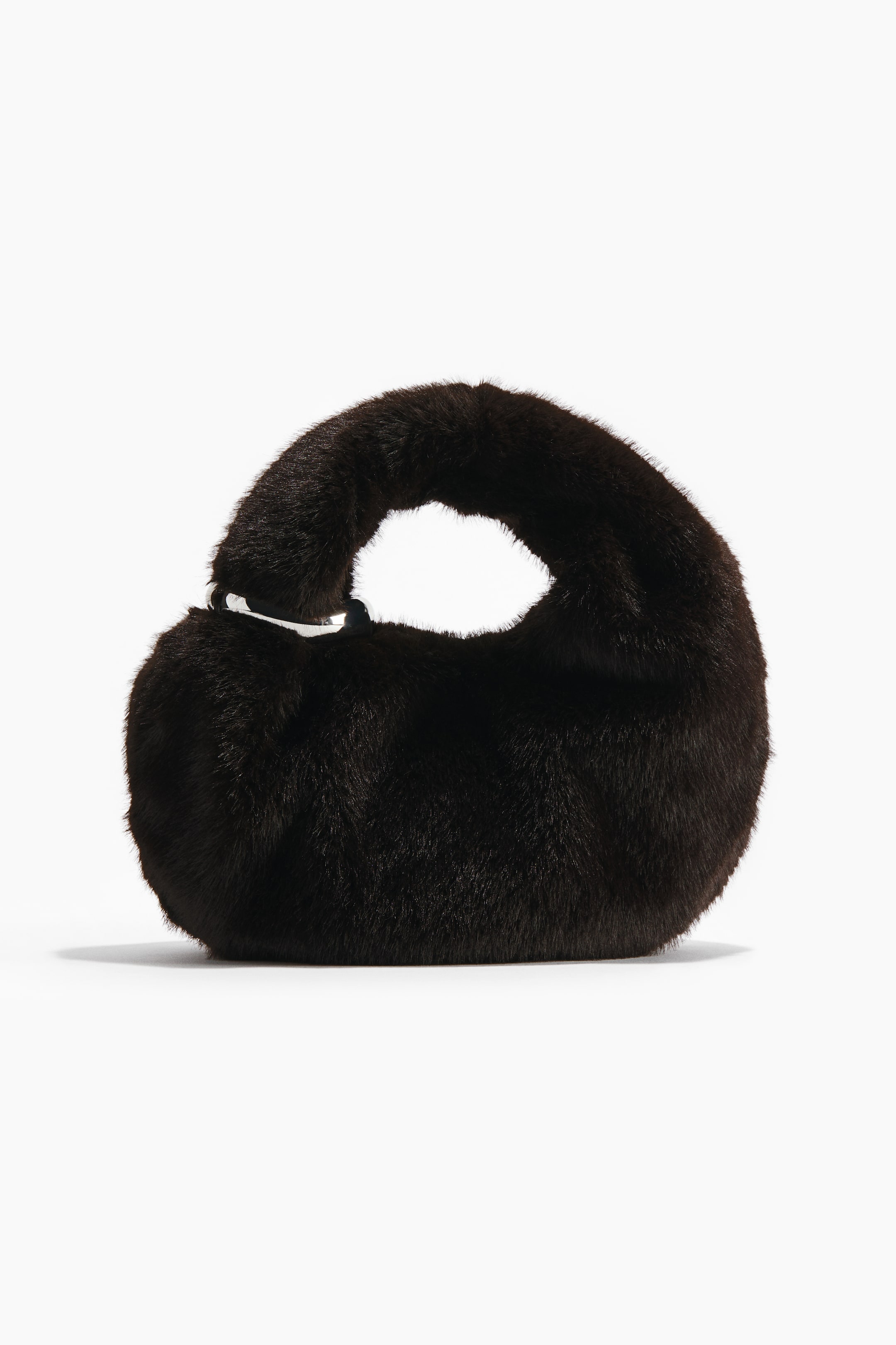 Agrandir l'image: Sac à main avec détail en métal - Marron foncé - FEMME | H&M CH 3