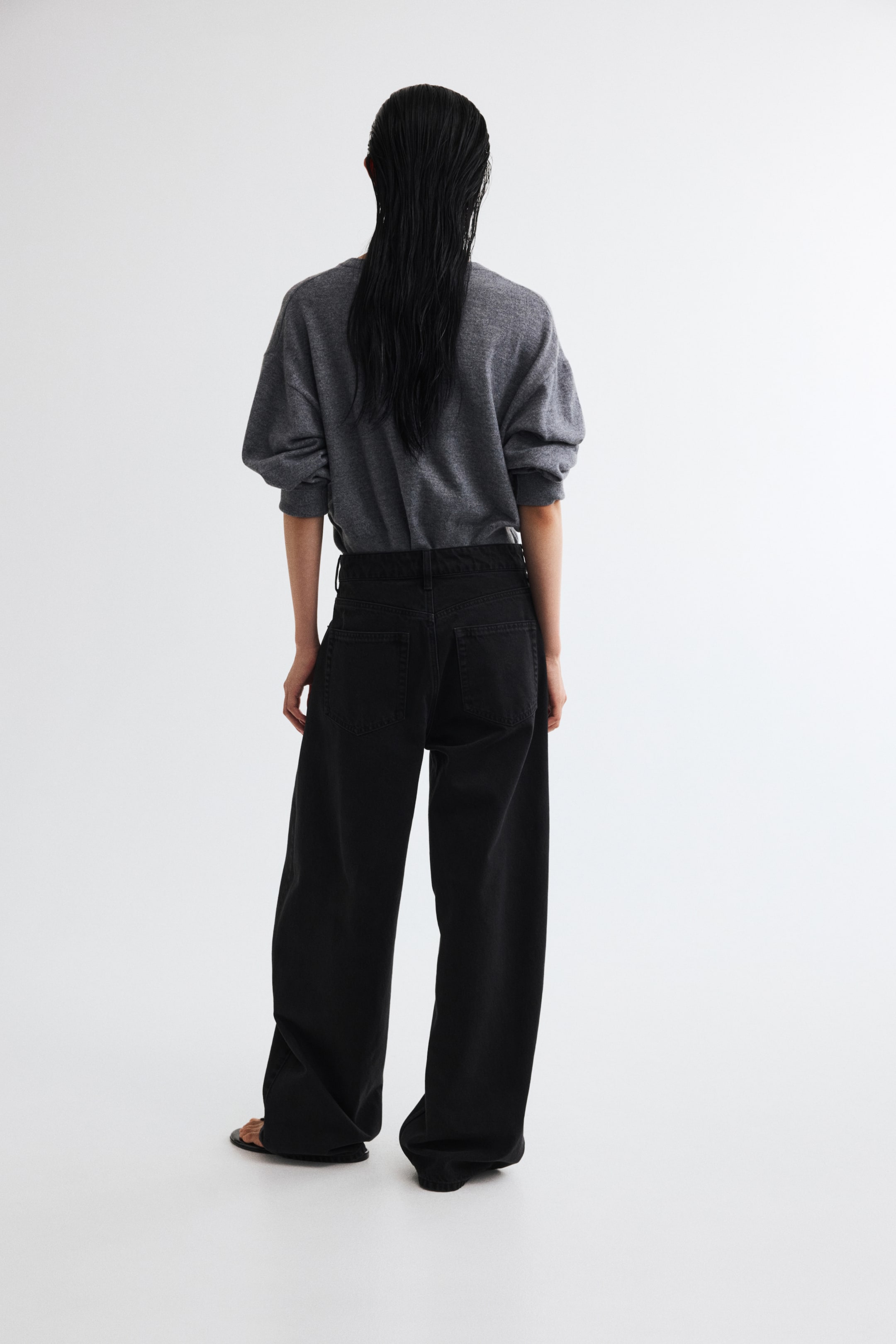 Baggy Regular Waist Jeans