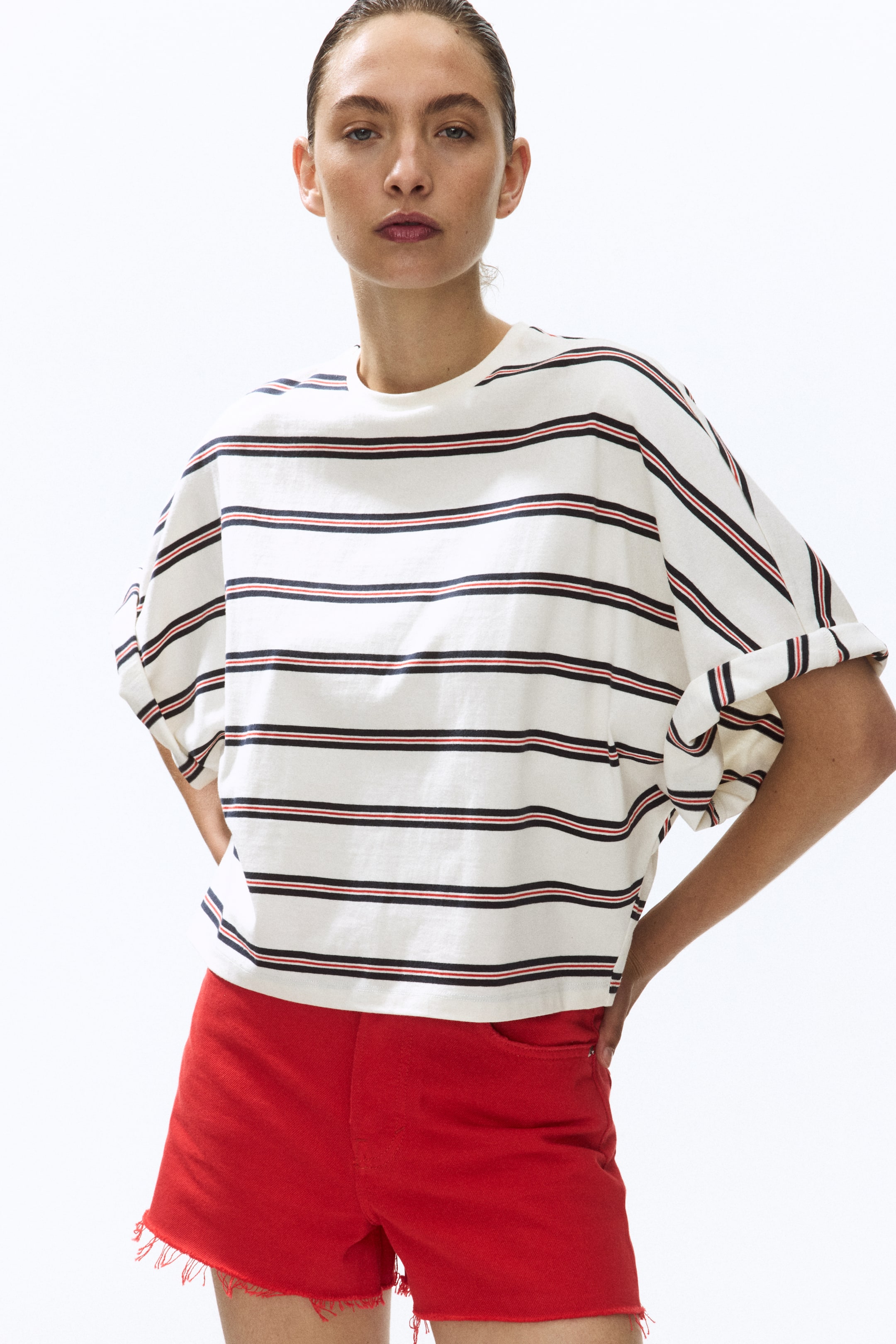 Haut ample en coton