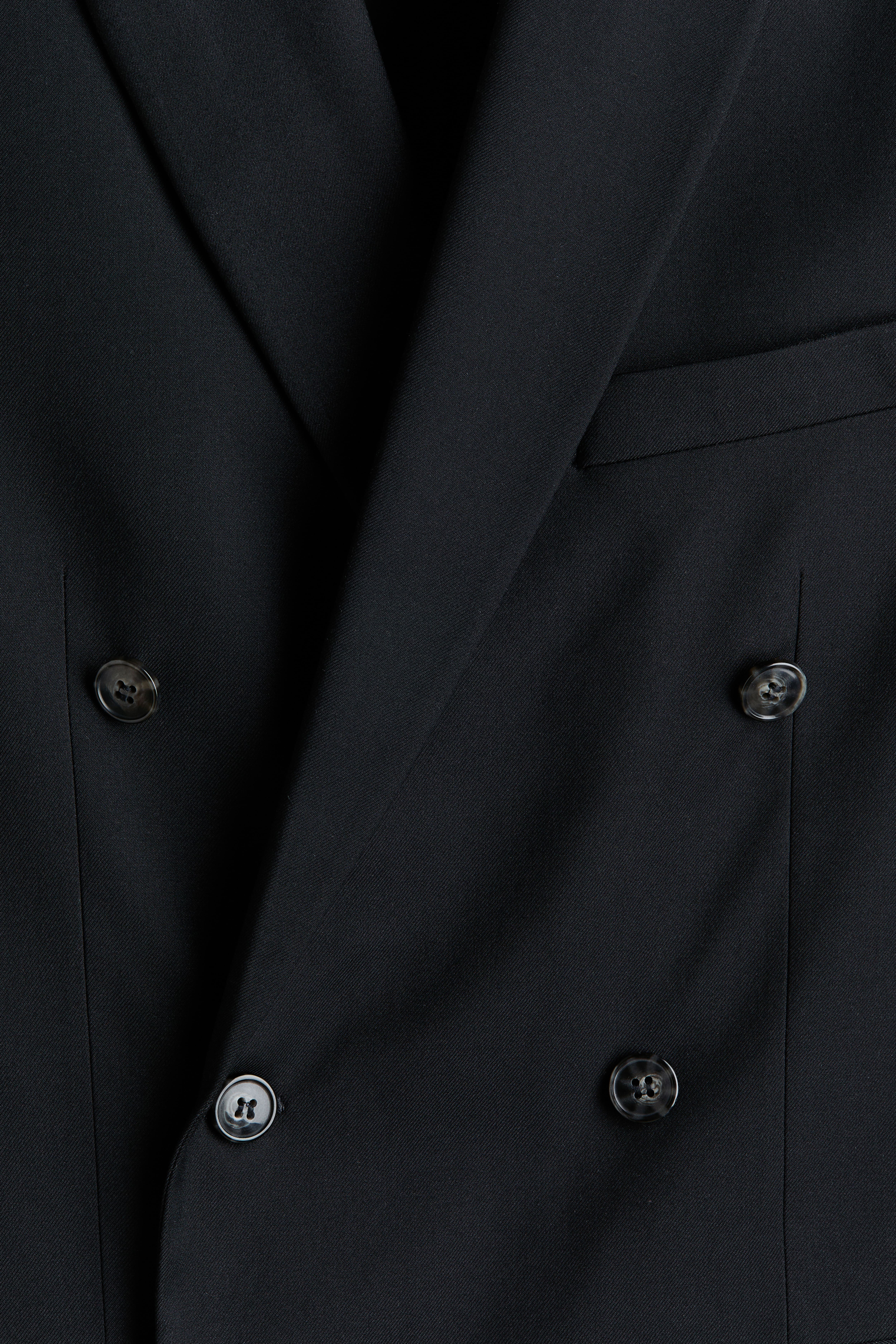 Regular-Fit Double-Breasted Jacket