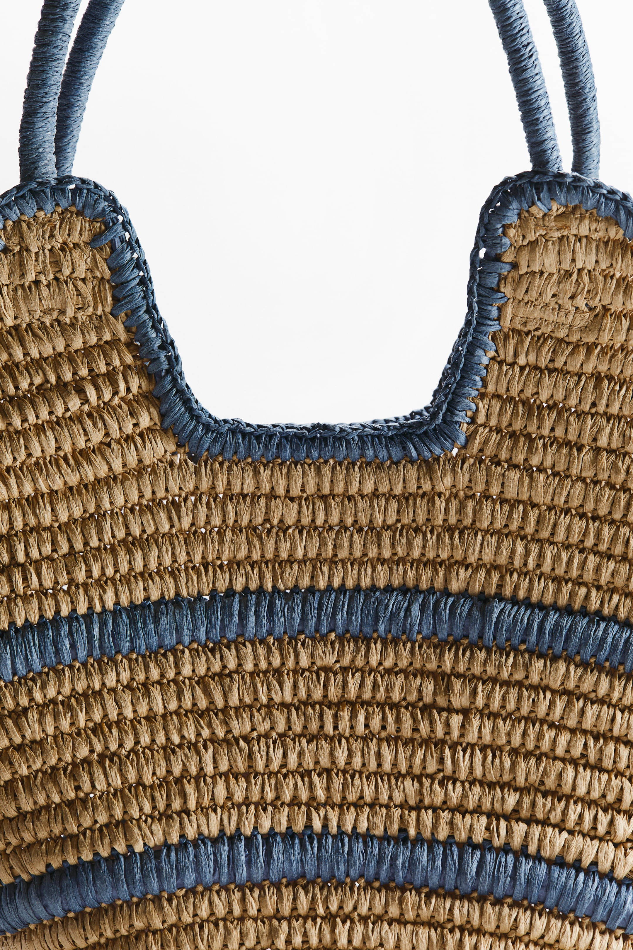 Sac de magasinage en paille