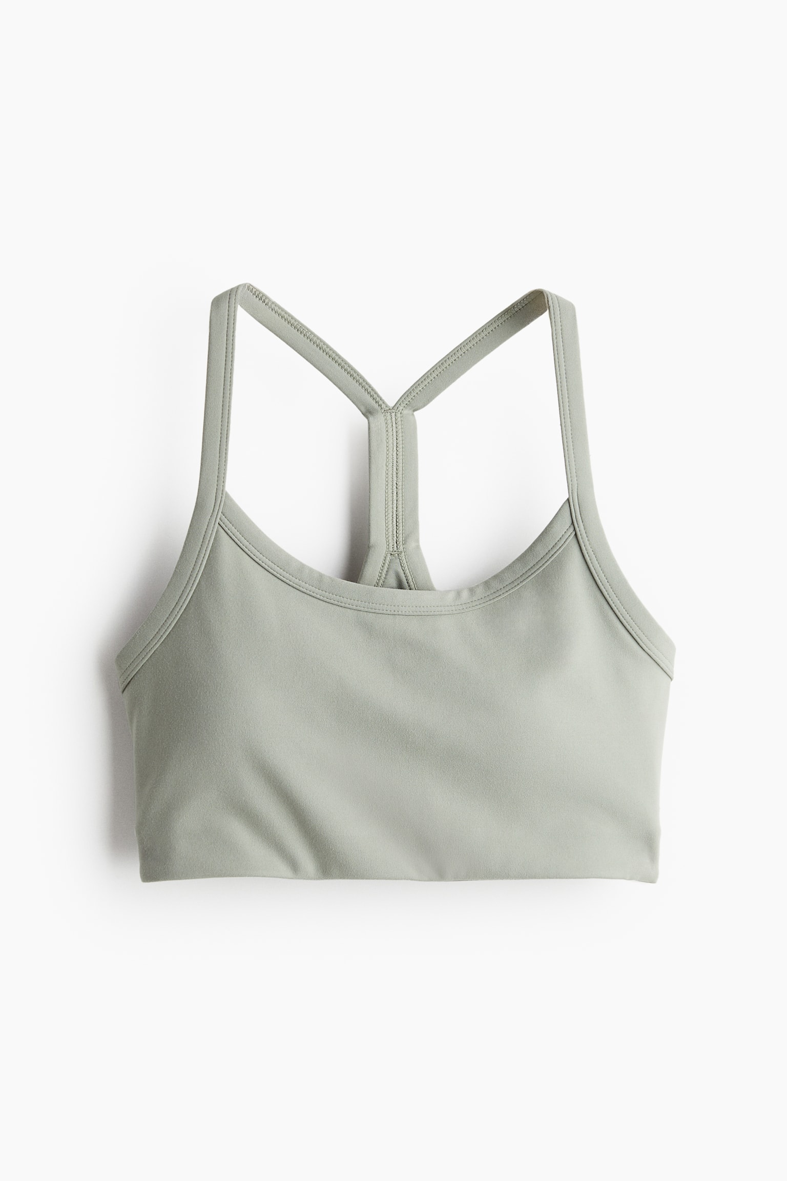 Medium Support Sports bra in DryMove™ - Light khaki green/Dark blue/White/Black/Dark grey/White - 2