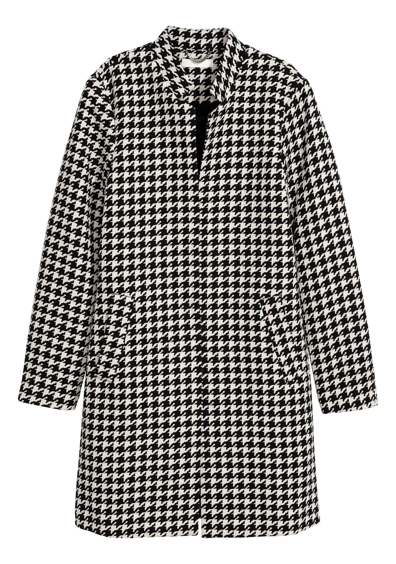 ショートコート - 千鳥格子 - レディース | H&M JP