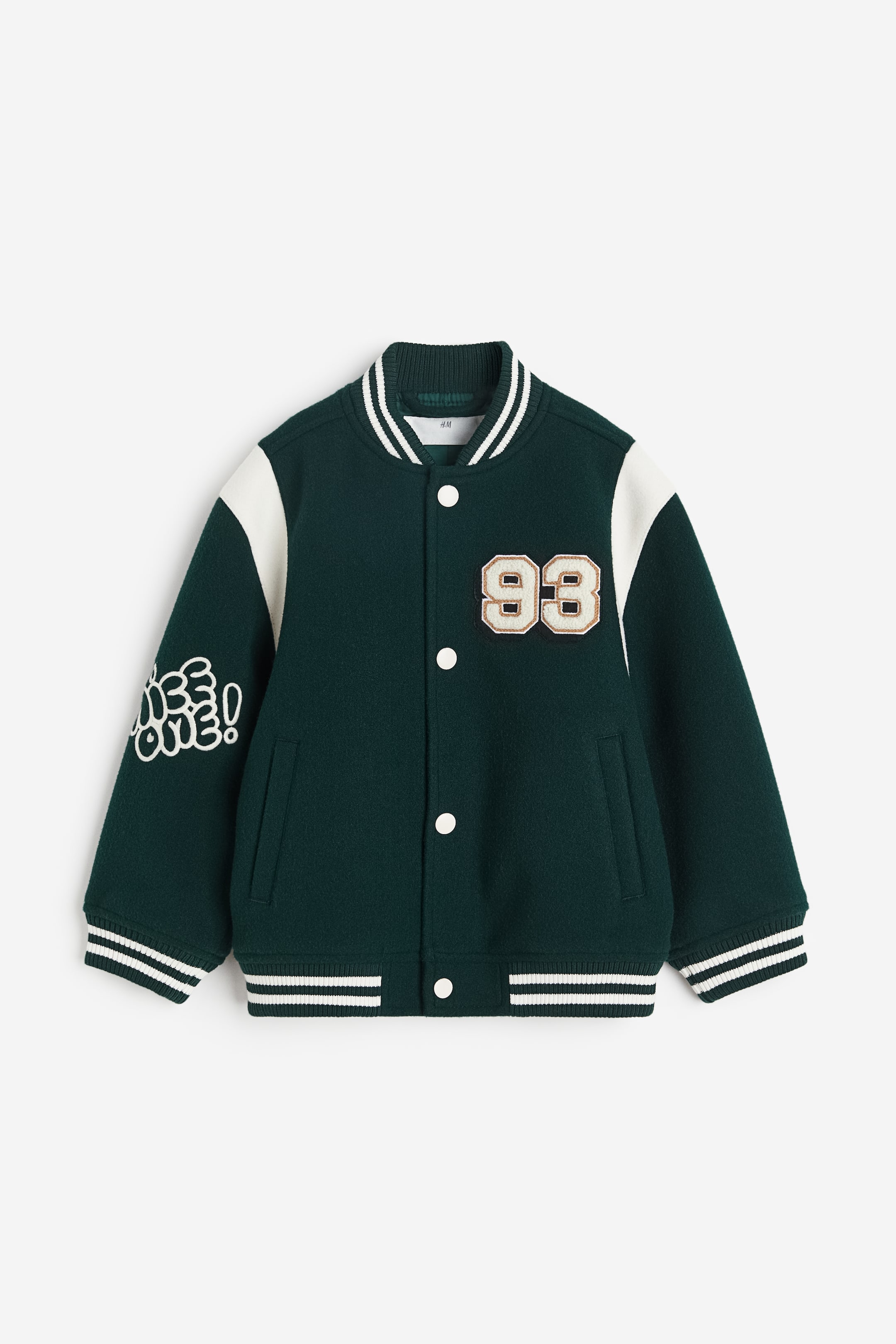 Embroidered Baseball Jacket