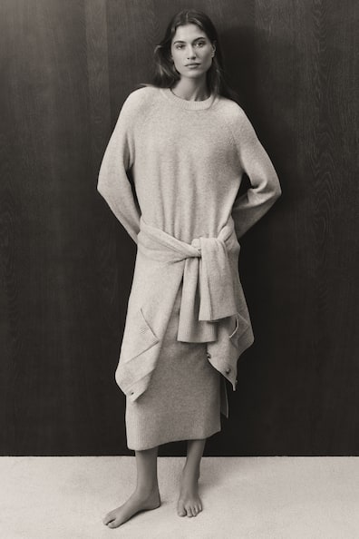 Knitted maxi dress