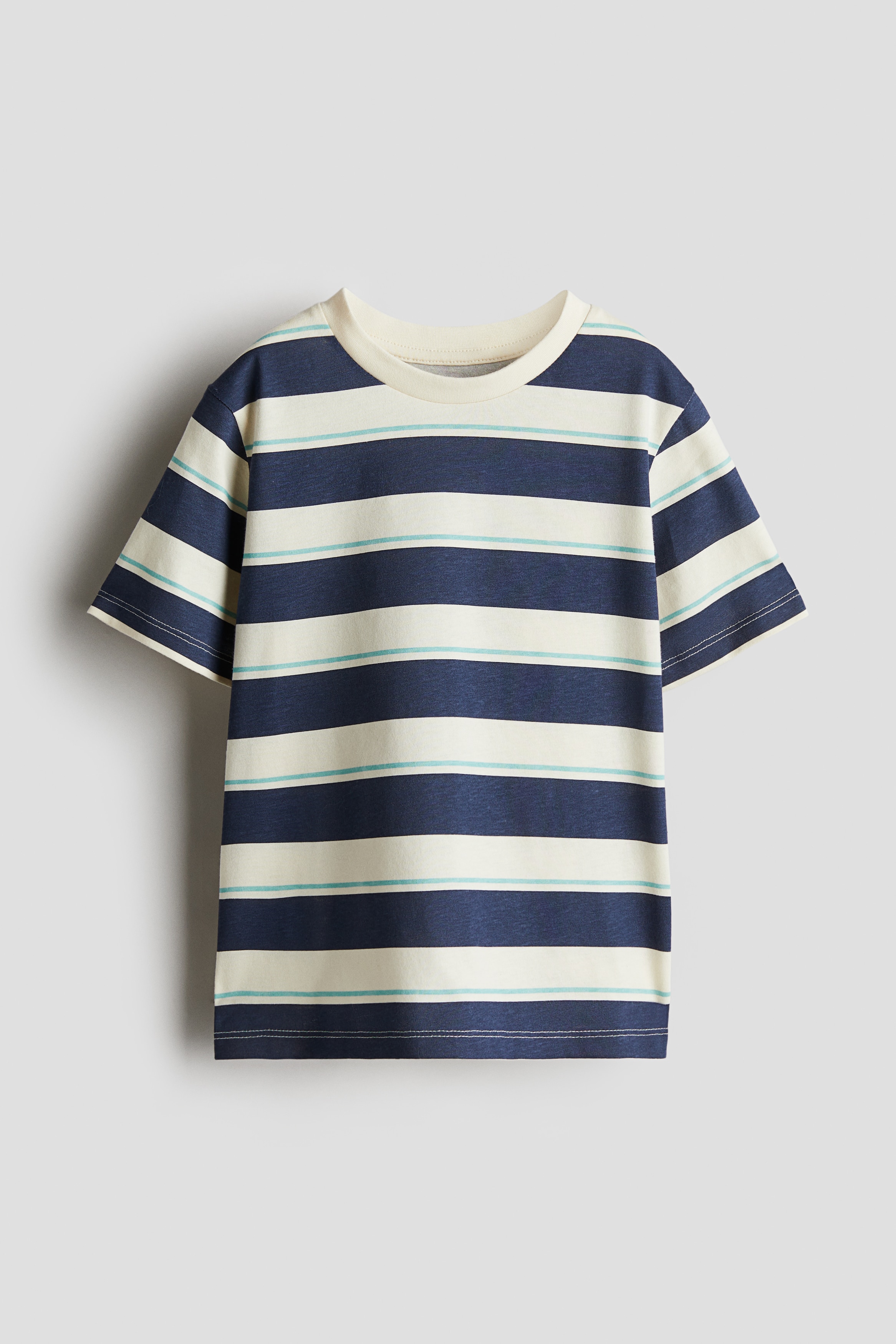 Light yellow/striped Printed T-shirt for kids | H&M US