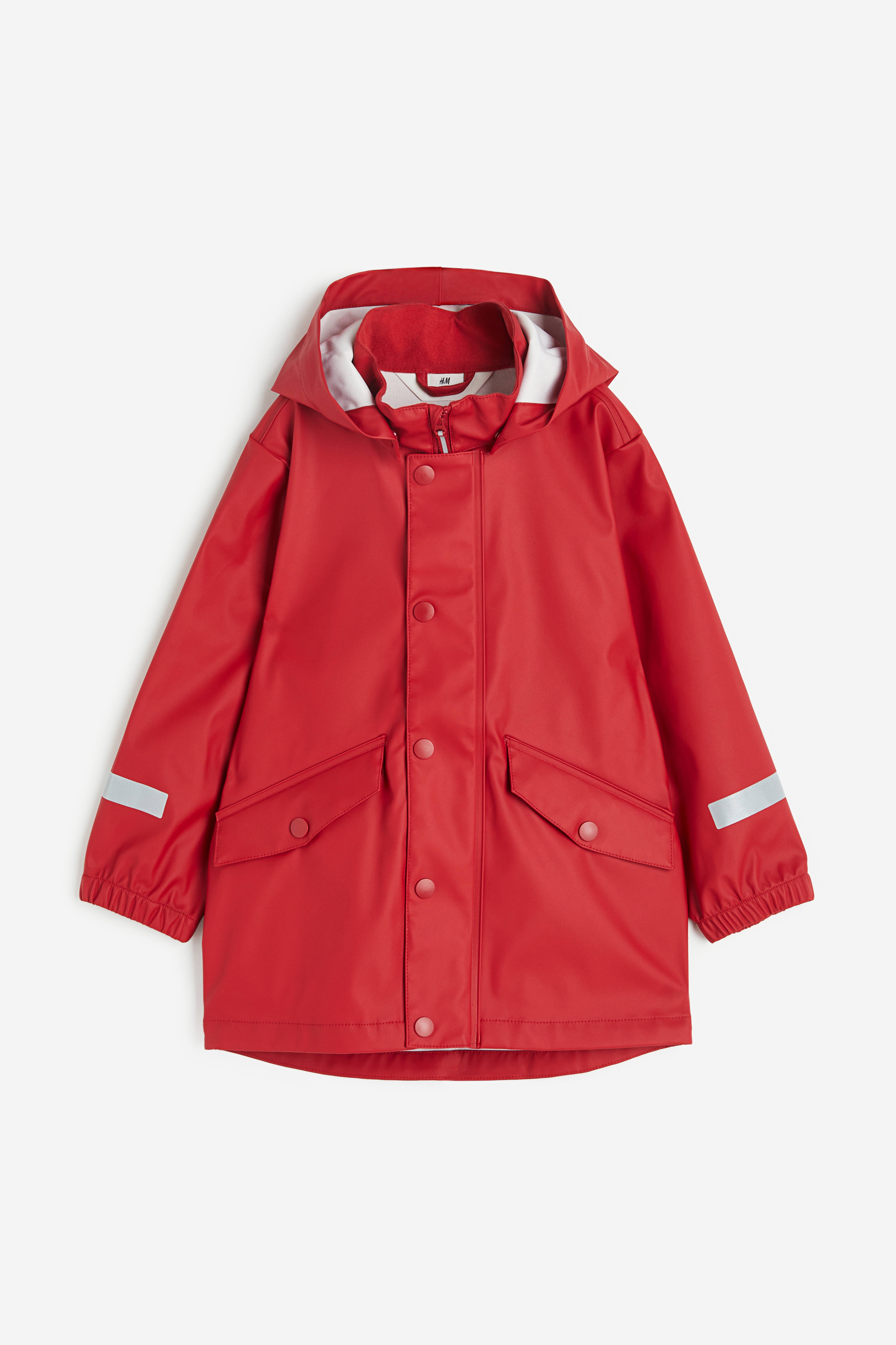 Boys shops red rain coat