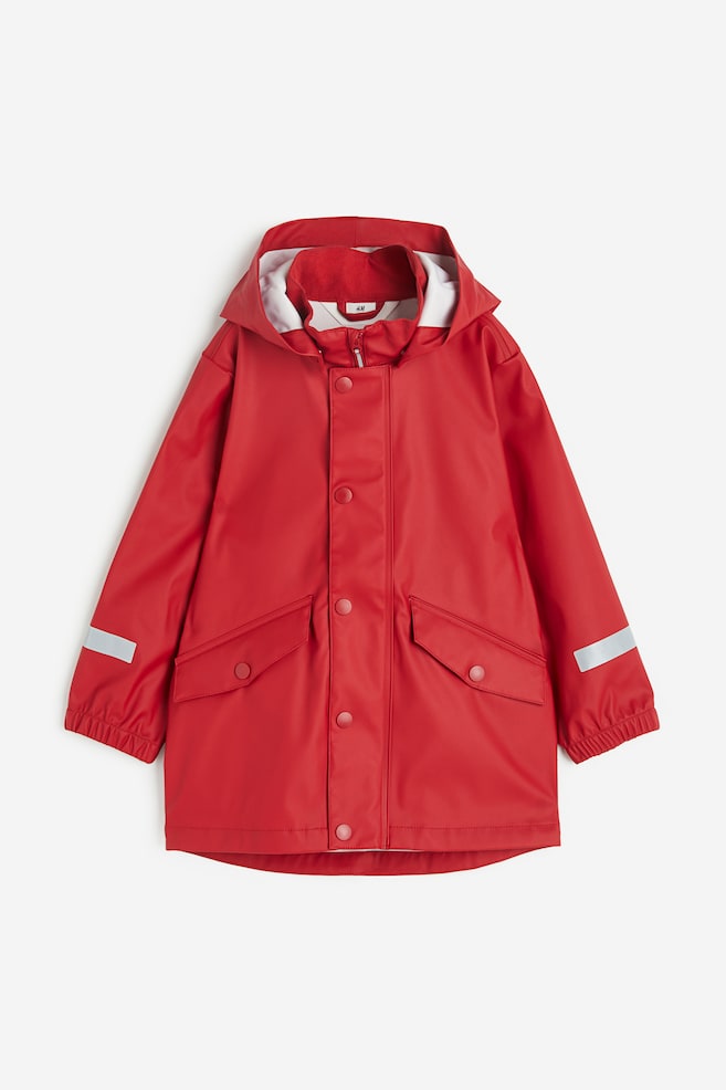 Rain jacket - Red - 1