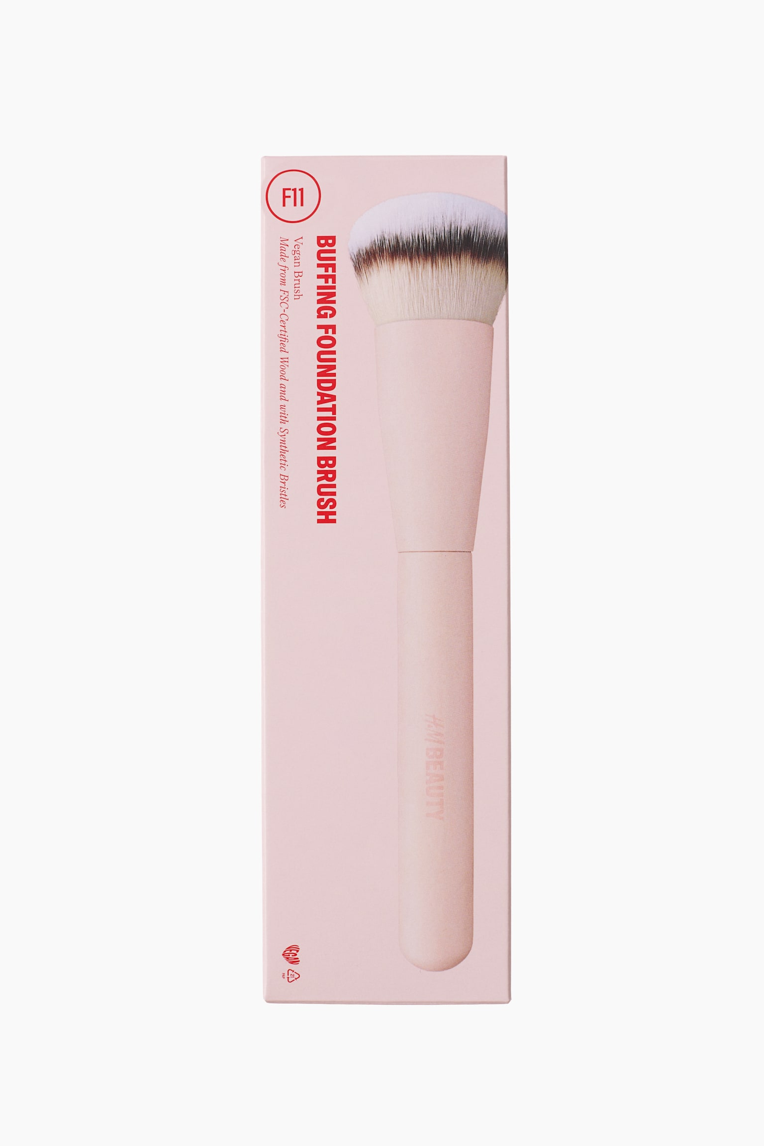 Buffing foundation brush - Dusty pink - 2