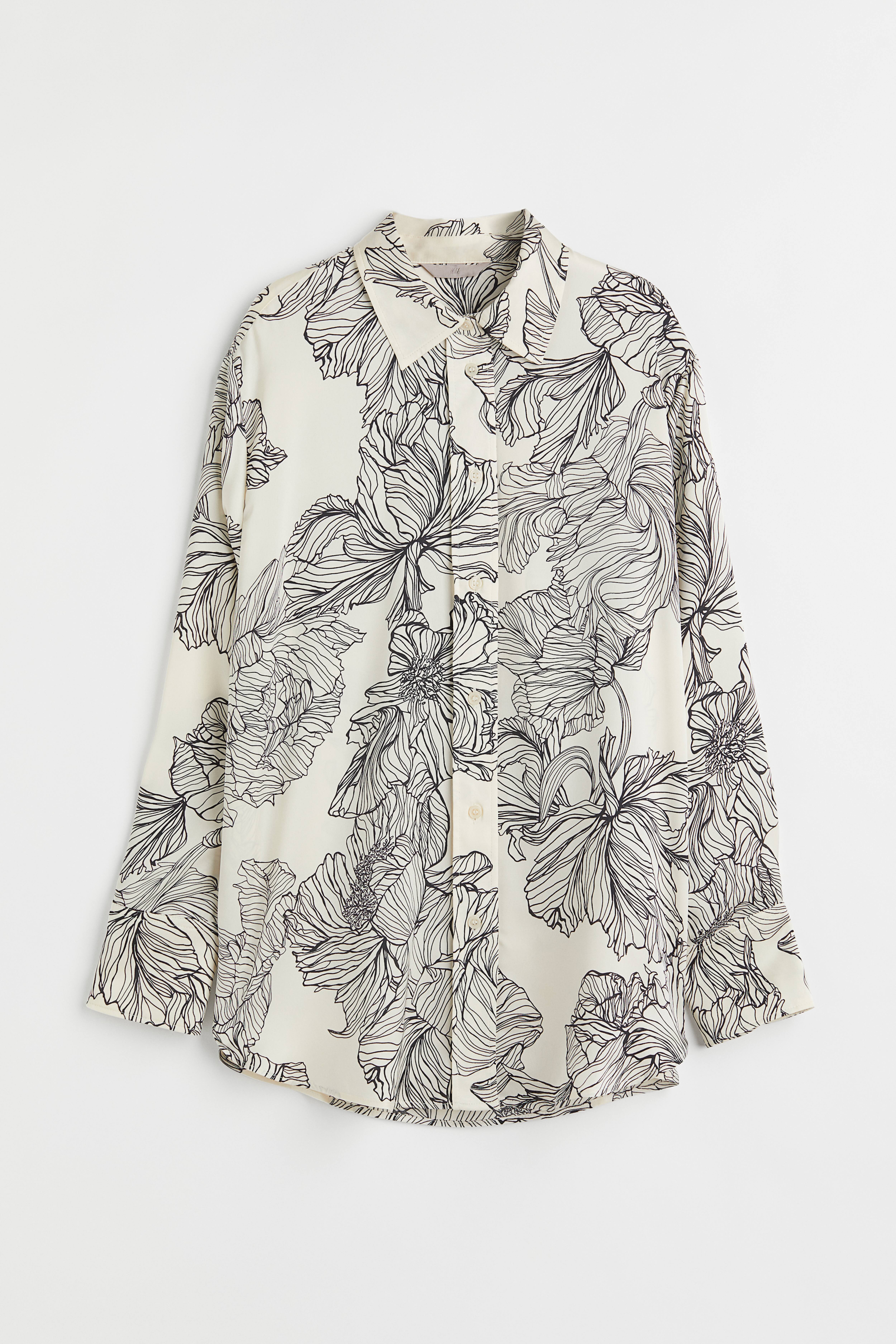 Chemise fleurie fashion h&m