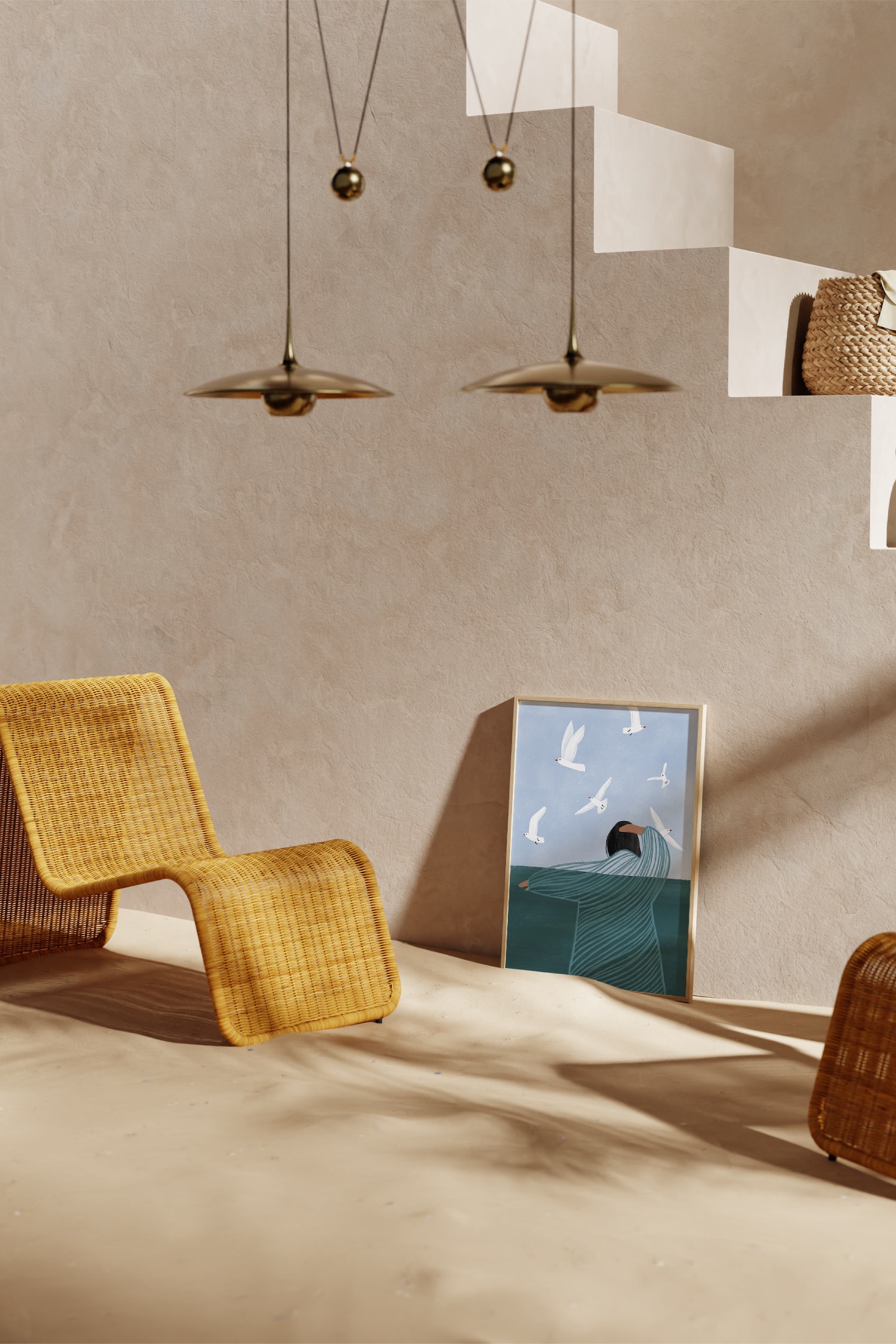 Bea Muller - Seaside - Blauw