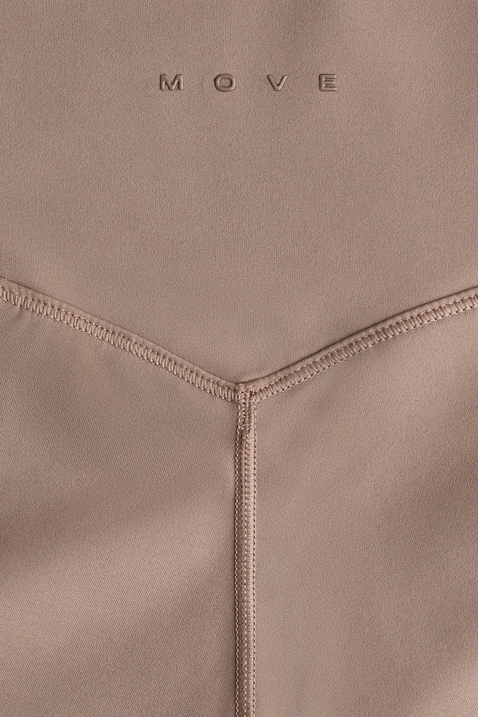 Женские леггинсы H&M Move SculptMove™ Flared Sports Leggings, цвет: Бежевый — фото 8