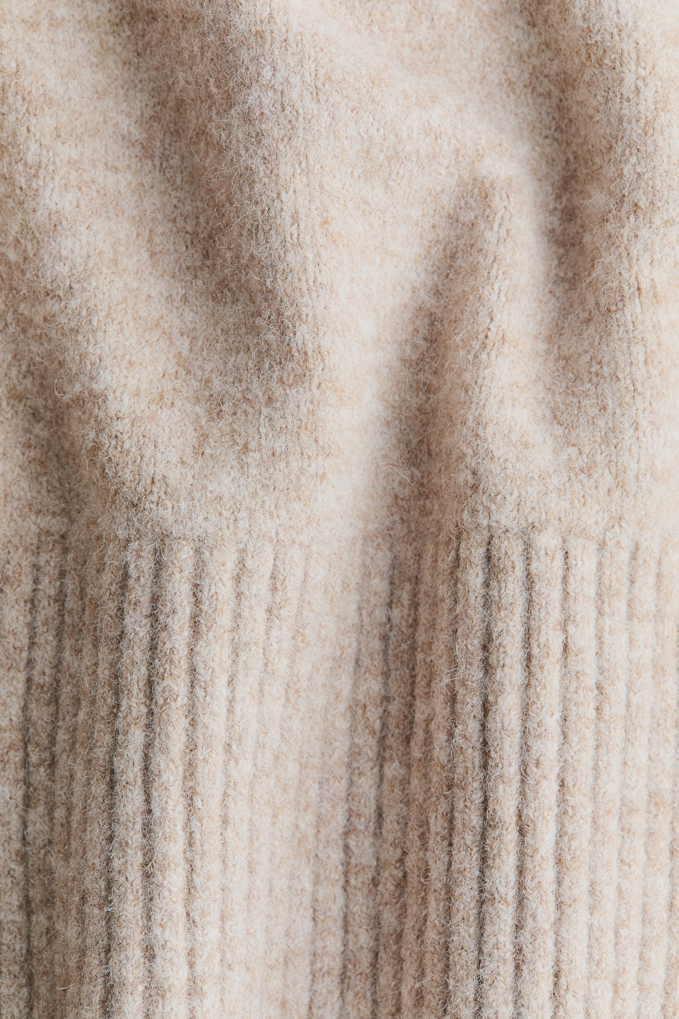Veste à capuche en tricot fermeture éclair