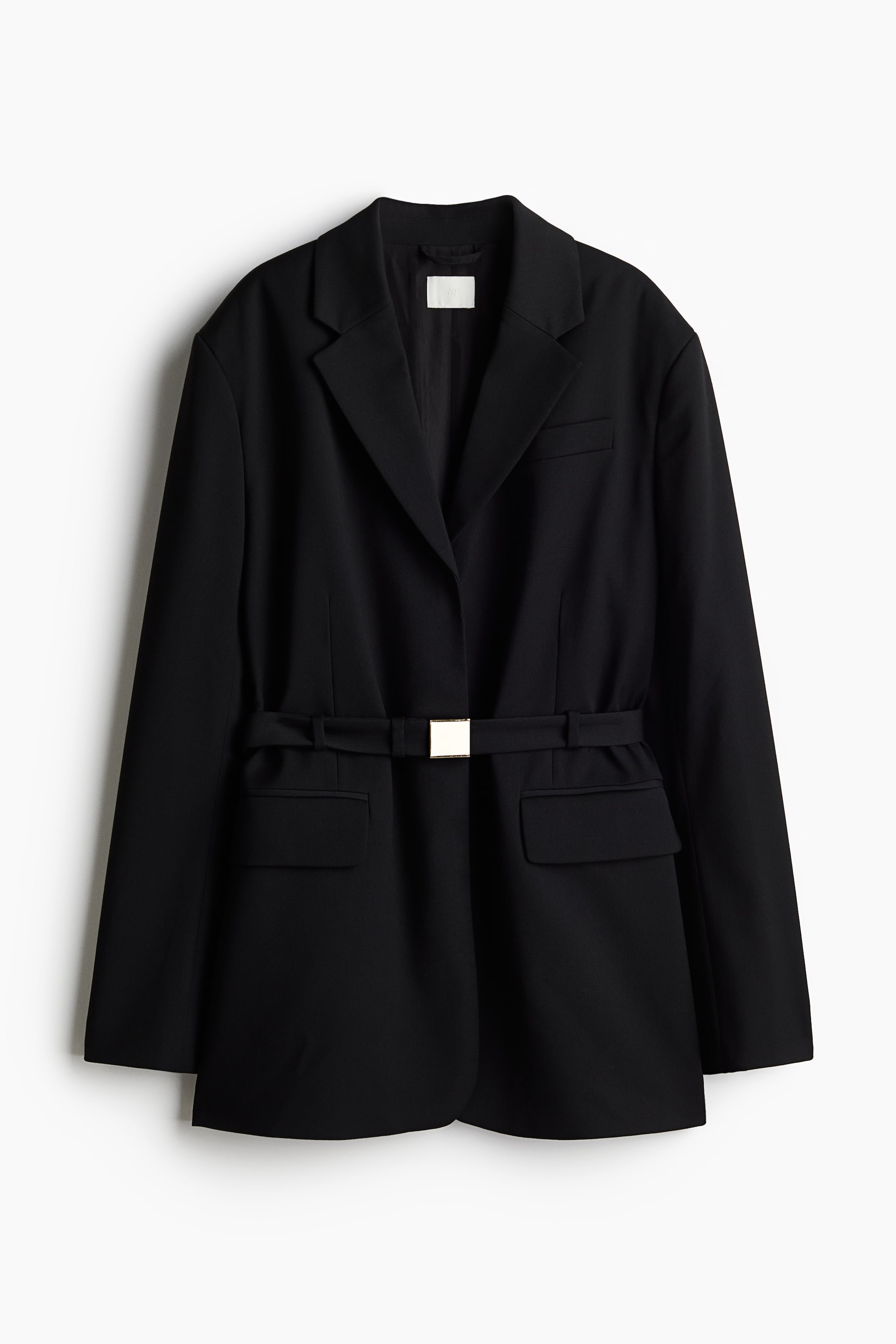 Belted blazer - Black - Ladies | H&M 4