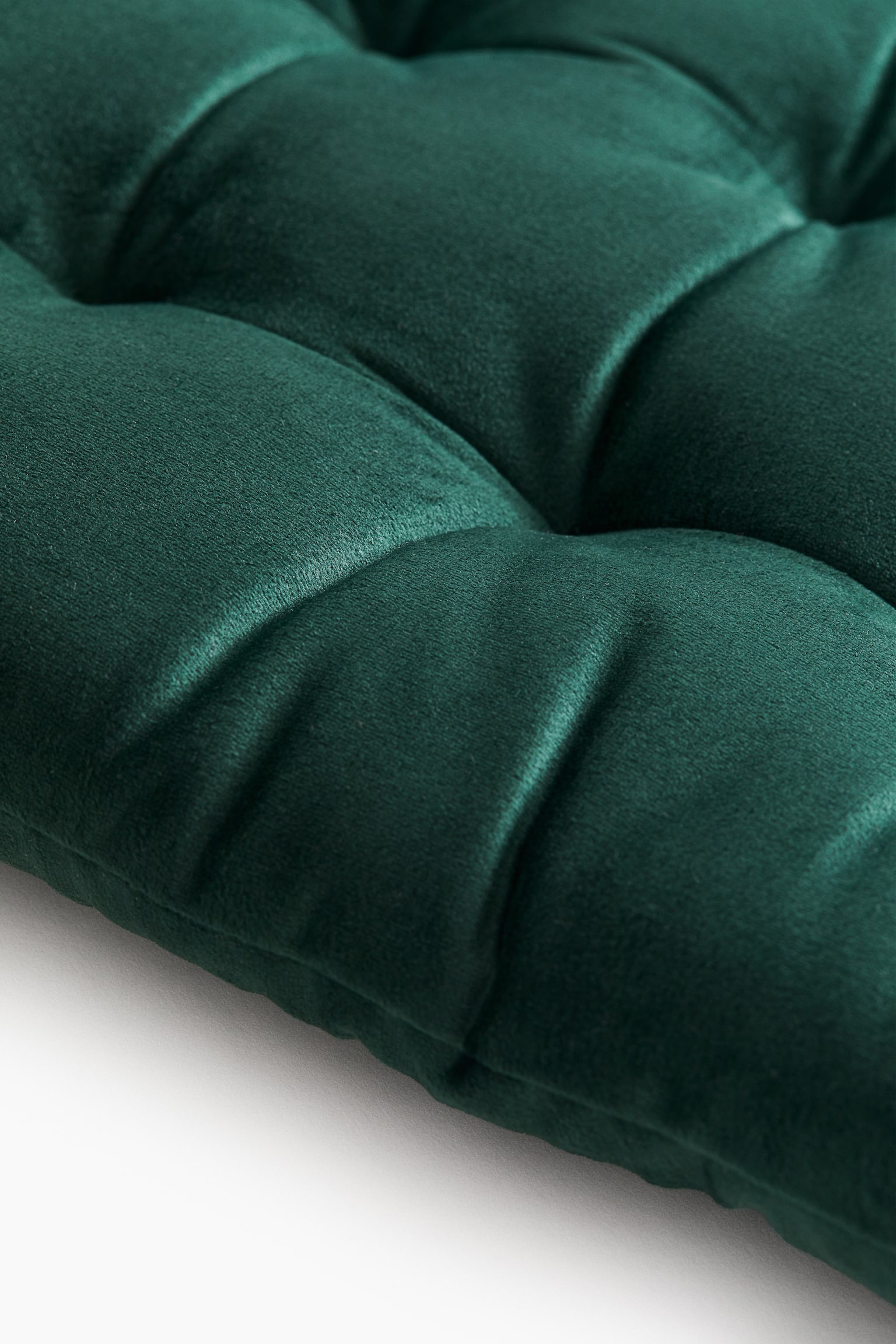 2-pack velvet seat cushions - Dark green/Dark grey - 2