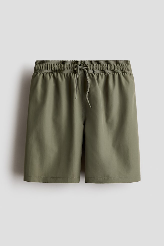 Swim shorts - Khaki green - 1