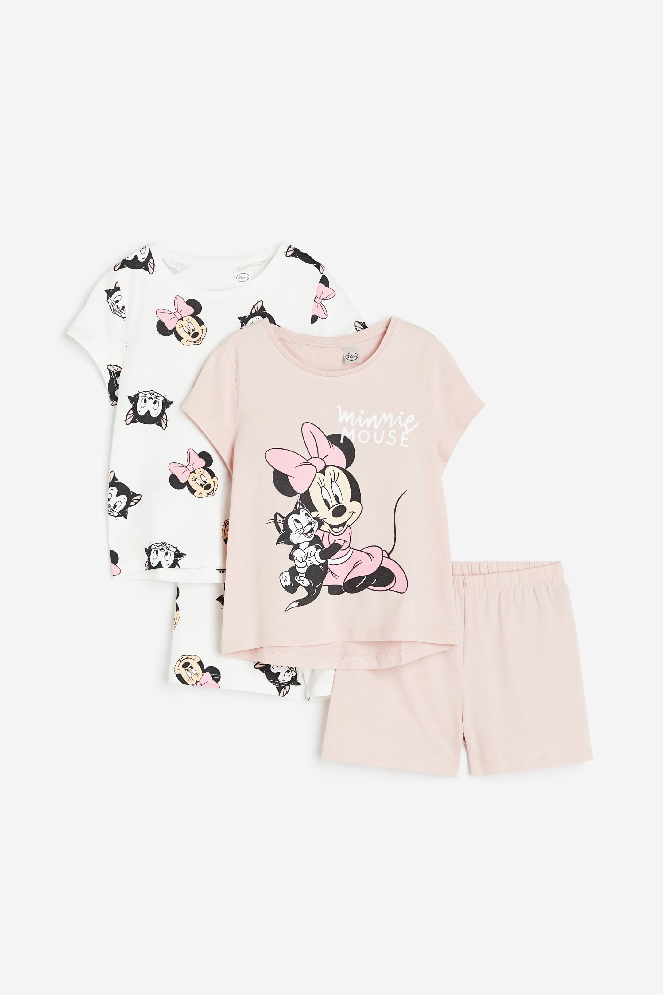 View larger image: 2-pack printed pyjamas - White/Minnie Mouse - Kids | H&M 1