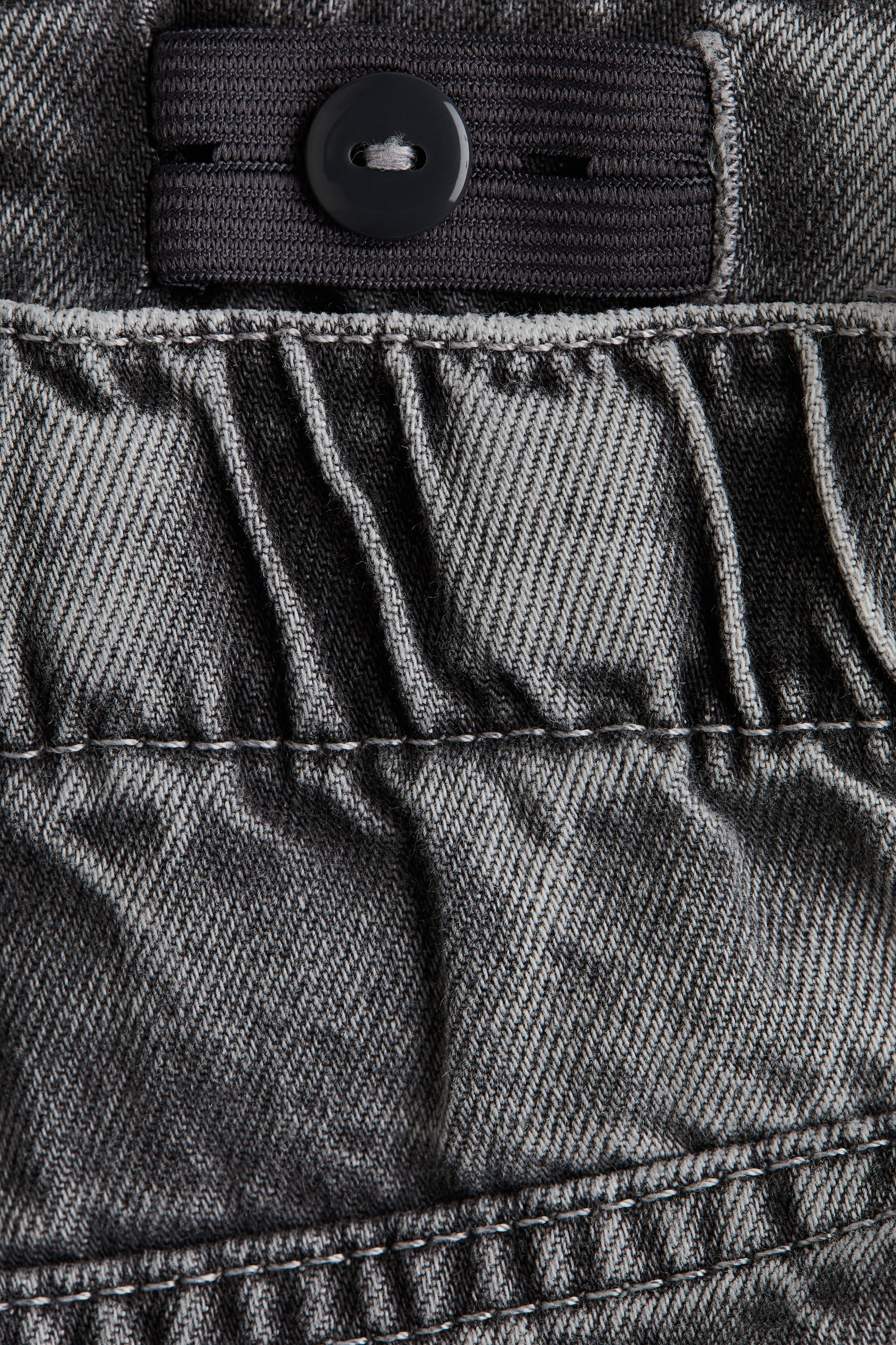 Детские джинсы H&M Loose-Fit Barrel-Leg Jeans — фото 8