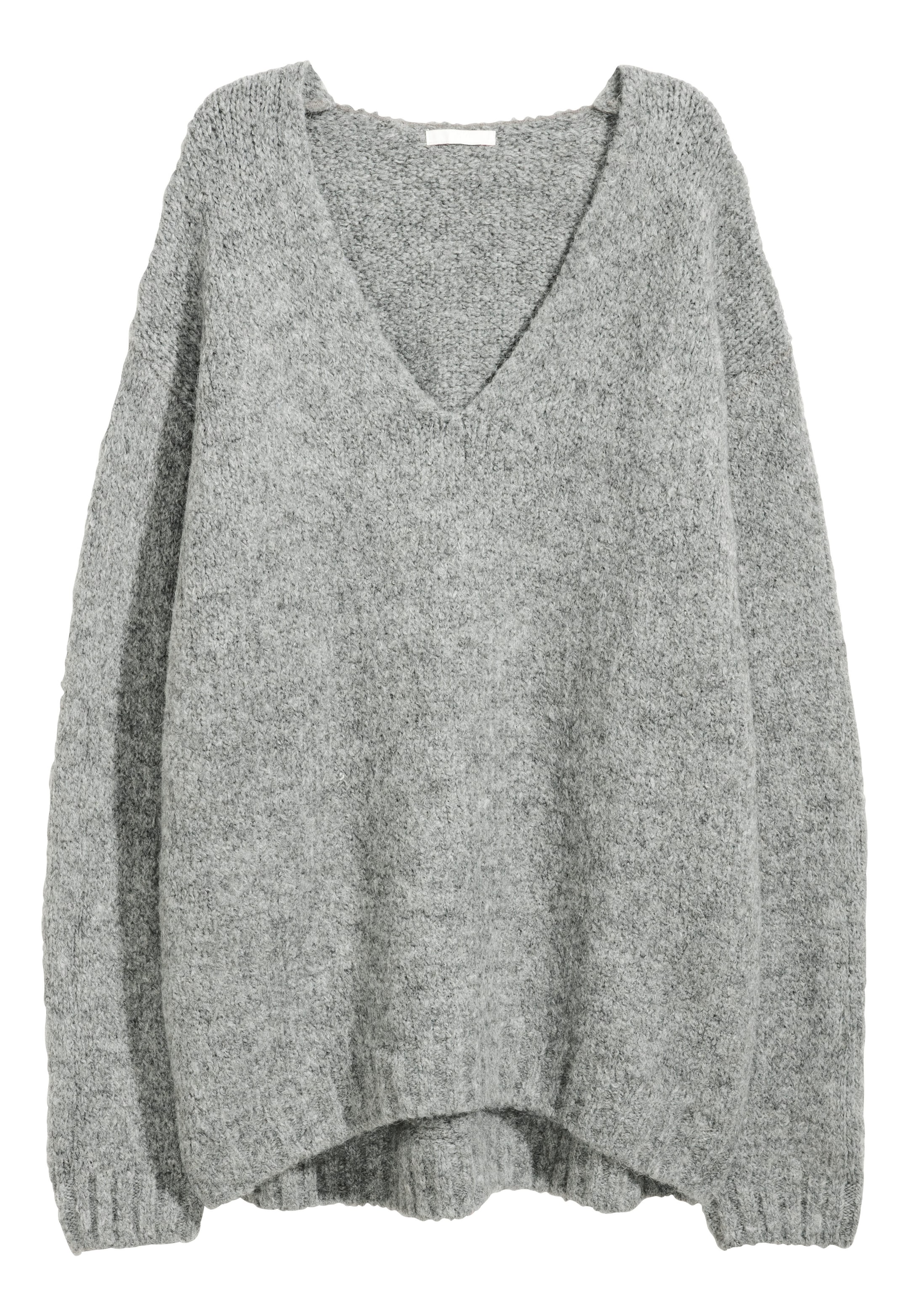 View larger image: Knit Wool-blend Sweater - Gray - Ladies | H&M CA 1