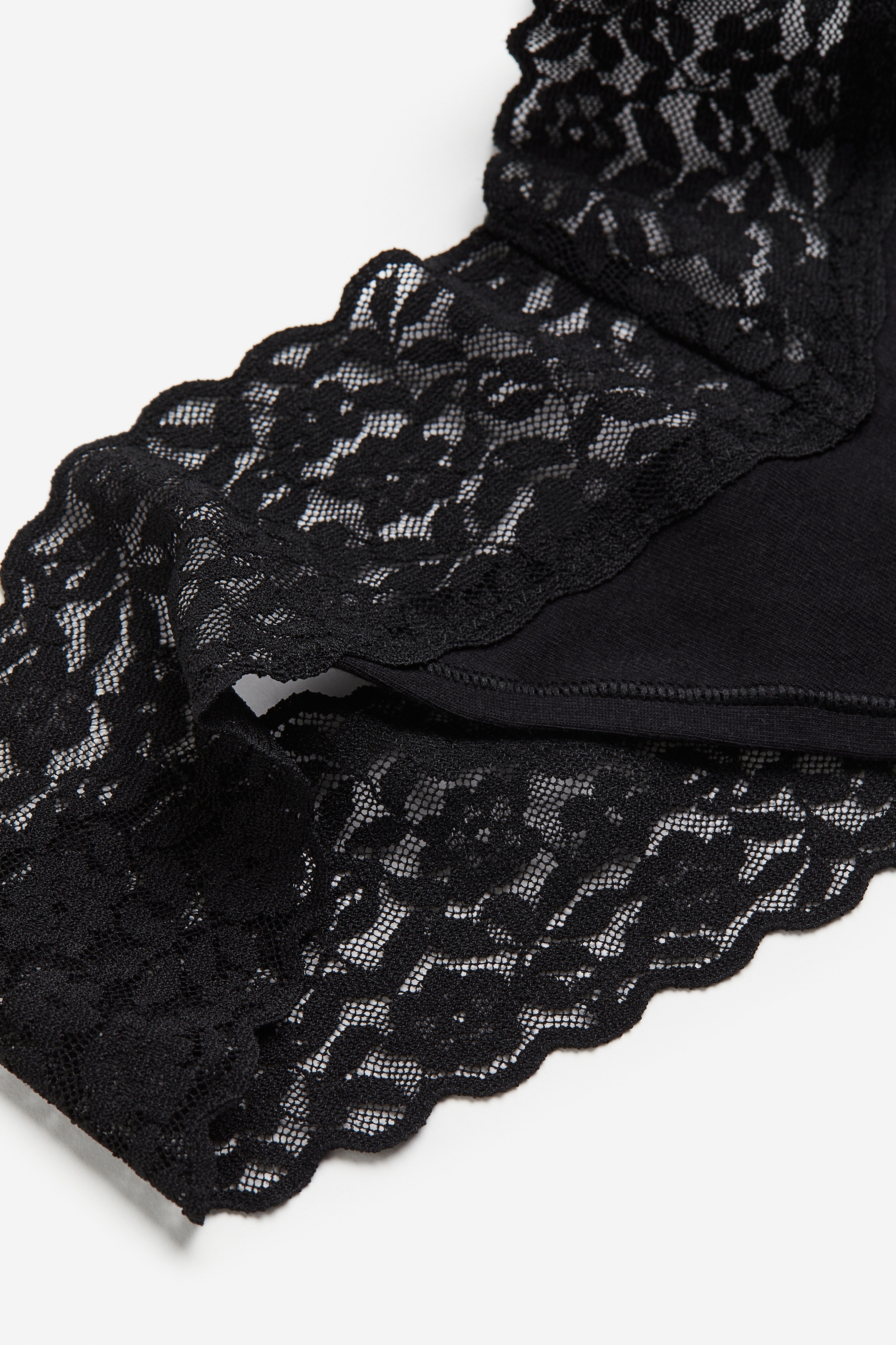 5-pack lace thong briefs
