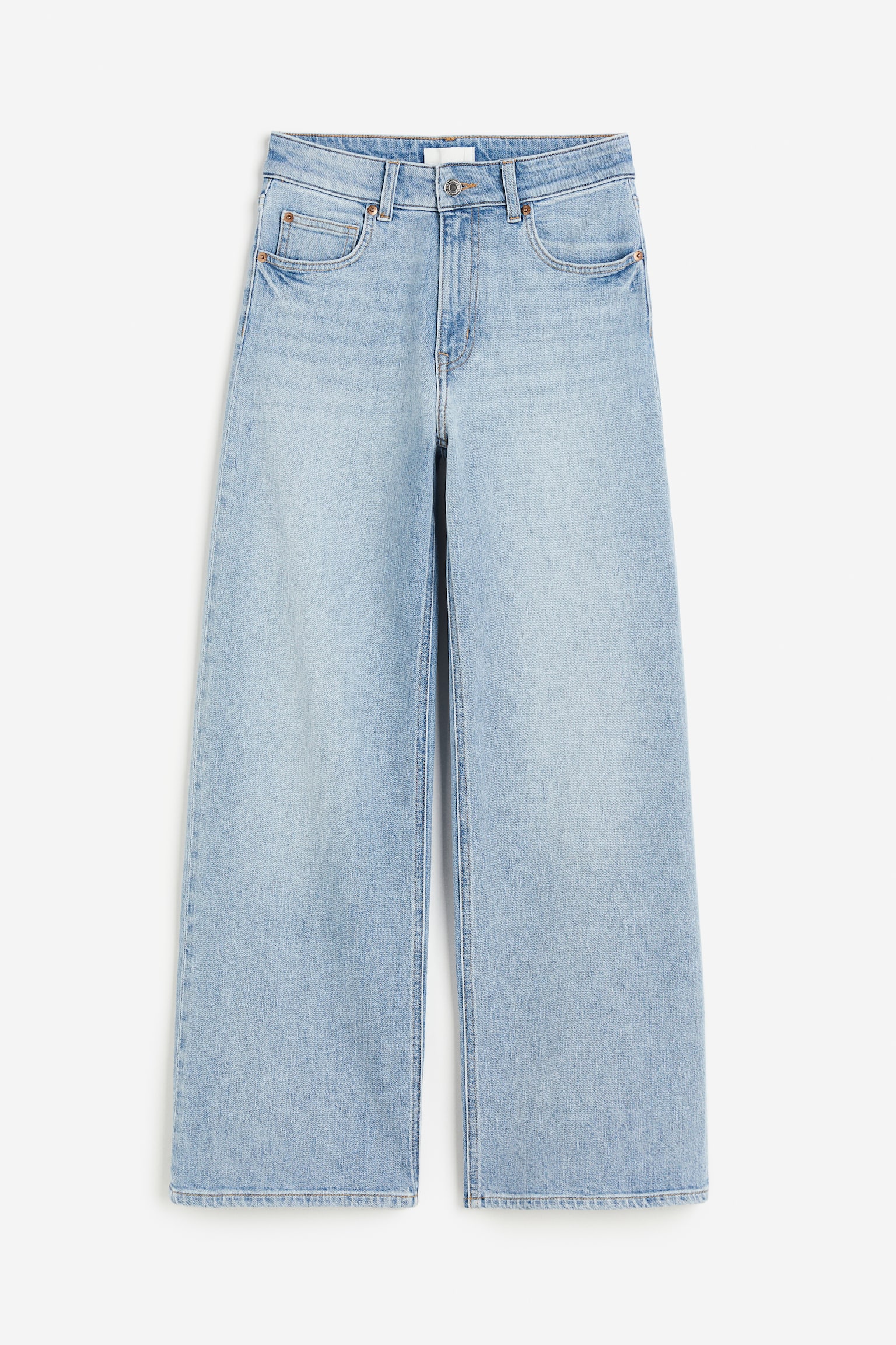Wide High Waist Jeans - Licht denimblauw/Licht denimblauw/Wit/Licht denimblauw/Donkerbruin/Donker denimblauw/Licht denimblauw/Marinedenimblauw/Denimblauw/Marinedenimblauw/Denimblauw/Donkerbruin/Washed denimblauw/Licht denimblauw/Donker denimblauw/Donker denimgrijs/Licht denimblauw/Wit - 1