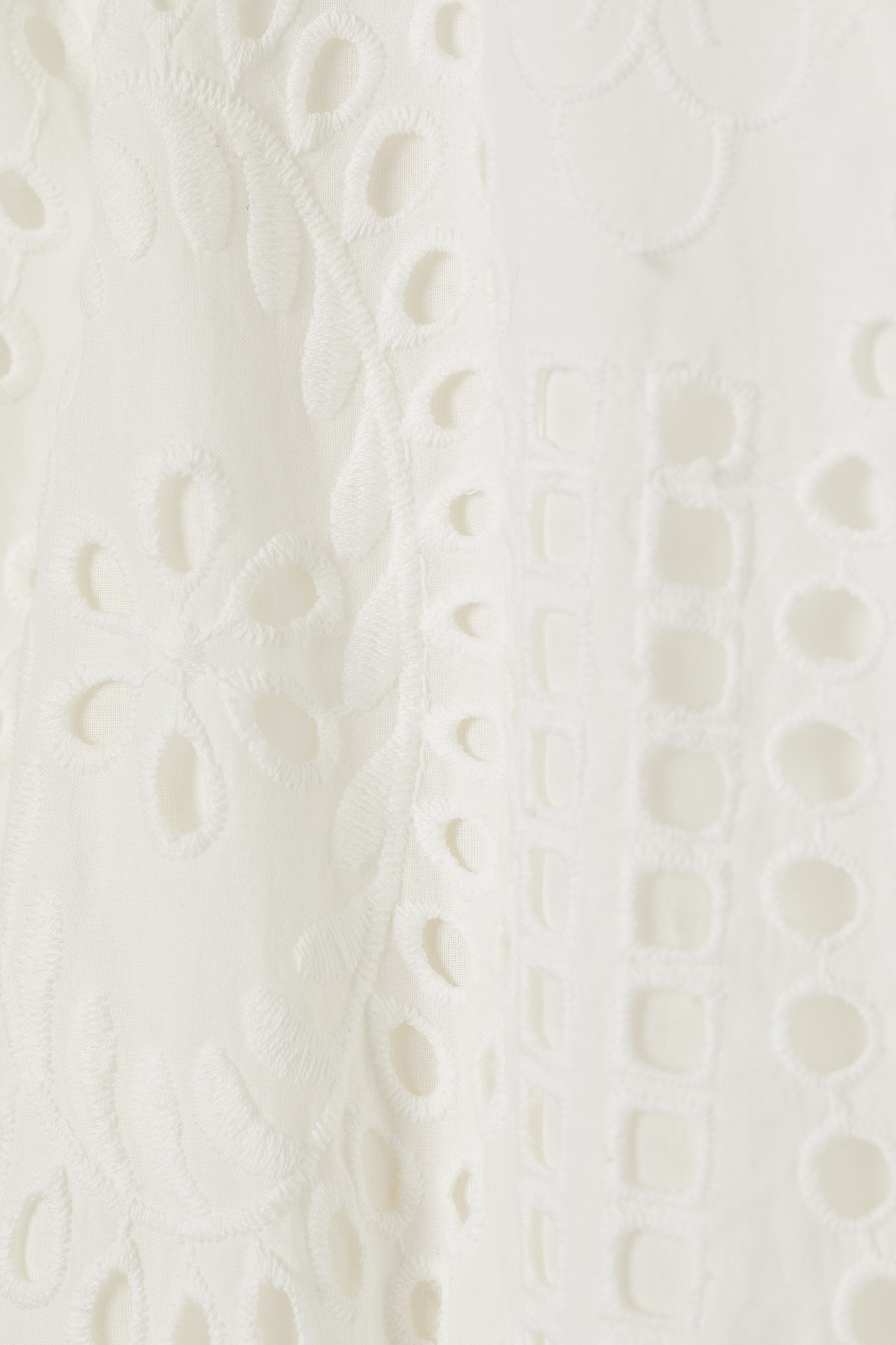 Robe Portefeuille Crème H&M Taille 10 - Longueur Genoux, Neuve Avec étiquettes