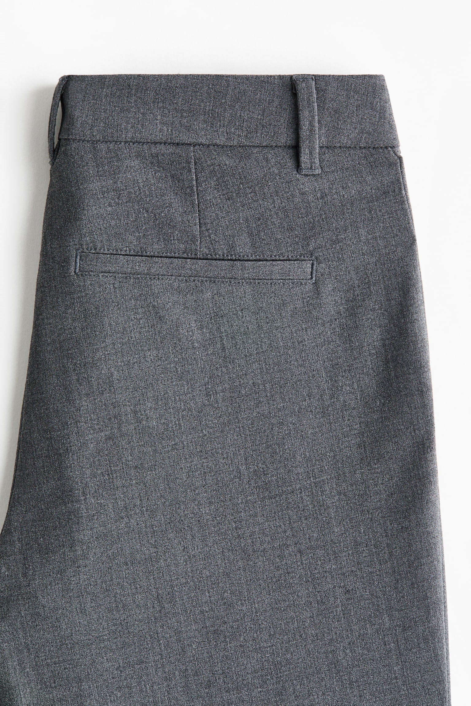 Flared tailored trousers - Dark grey/Black - 2