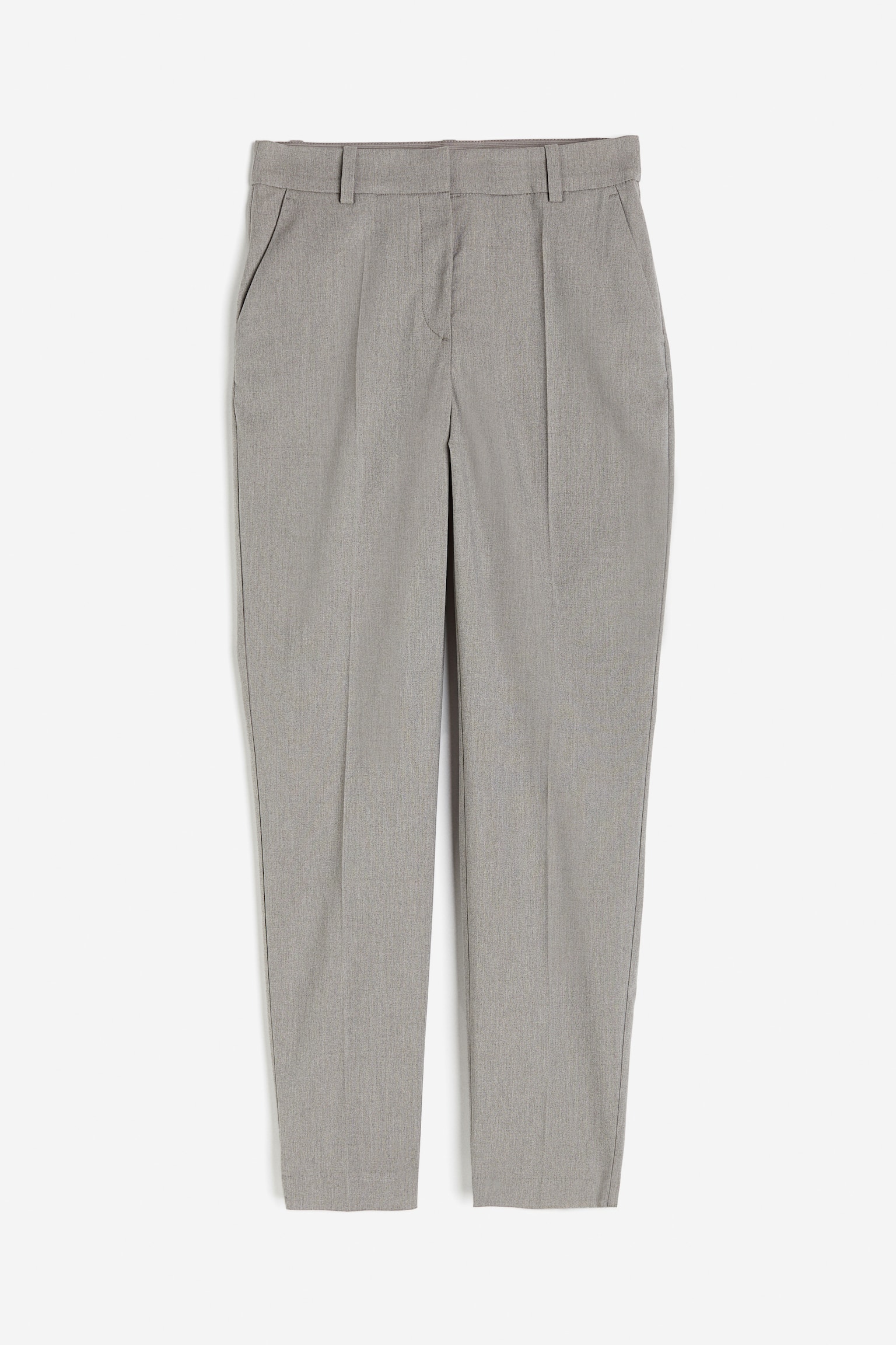 Cigarette trousers - Greige/Black/Navy/Grey/Beige checked/Dark grey/Pinstriped/Dark khaki green/Beige/Light beige/Checked/Beige/Dark greige/Grey/Cream/Dark grey/Checked/Dark grey/Beige/Checked/Light green/Dark grey/Checked/Dark beige/Brown/Checked/Pink/Grey/Checked - 2