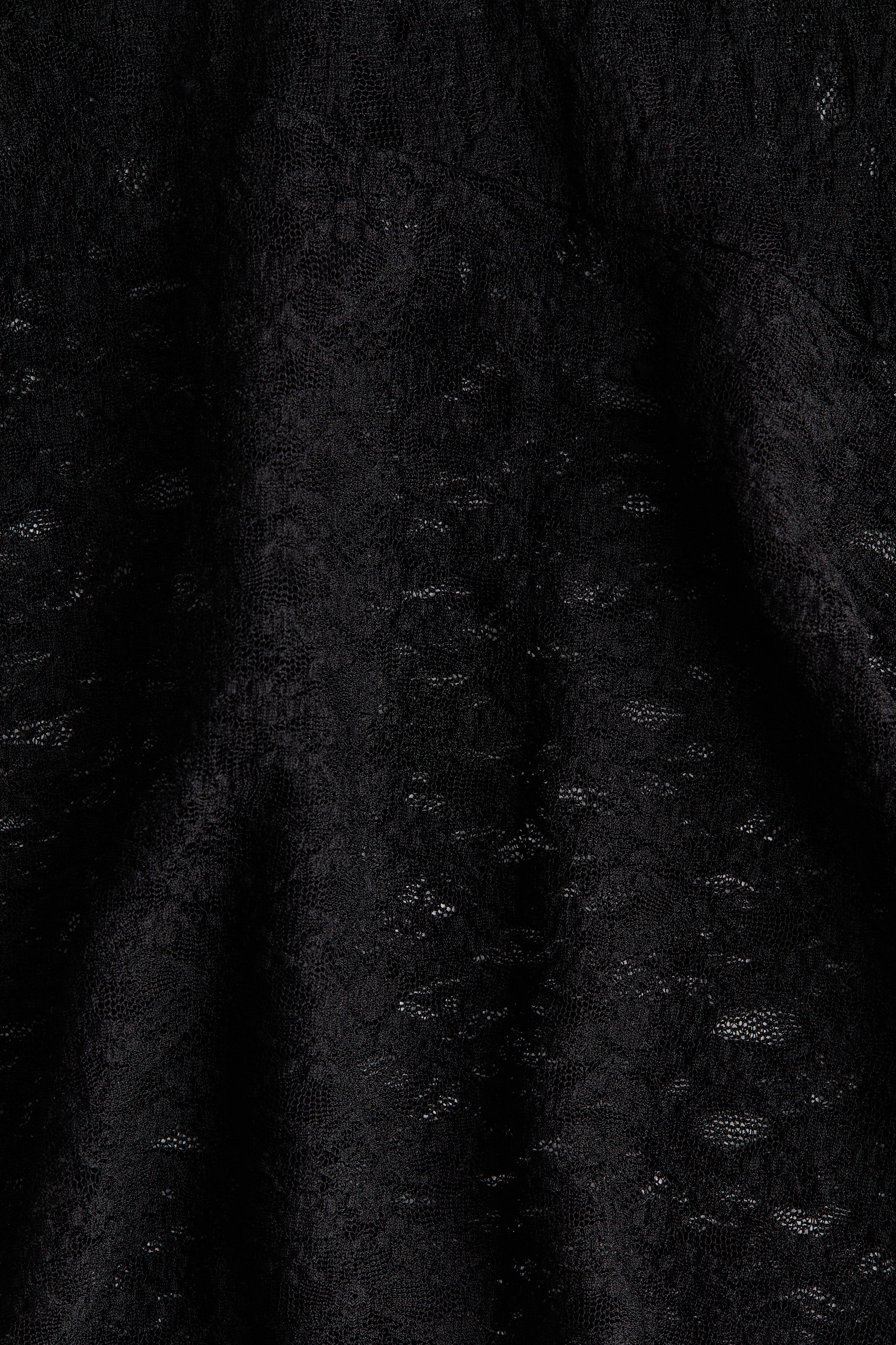 Asymmetric lace skirt