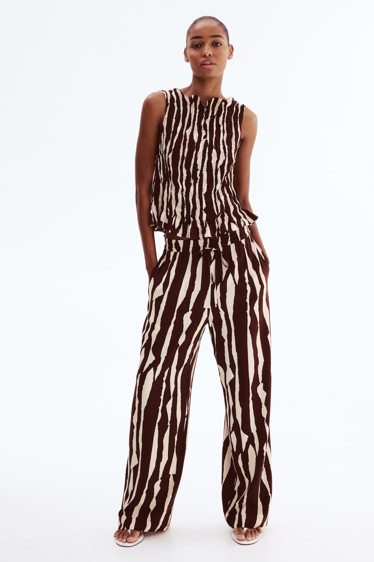 Viscose Drawstring Pants - image 3