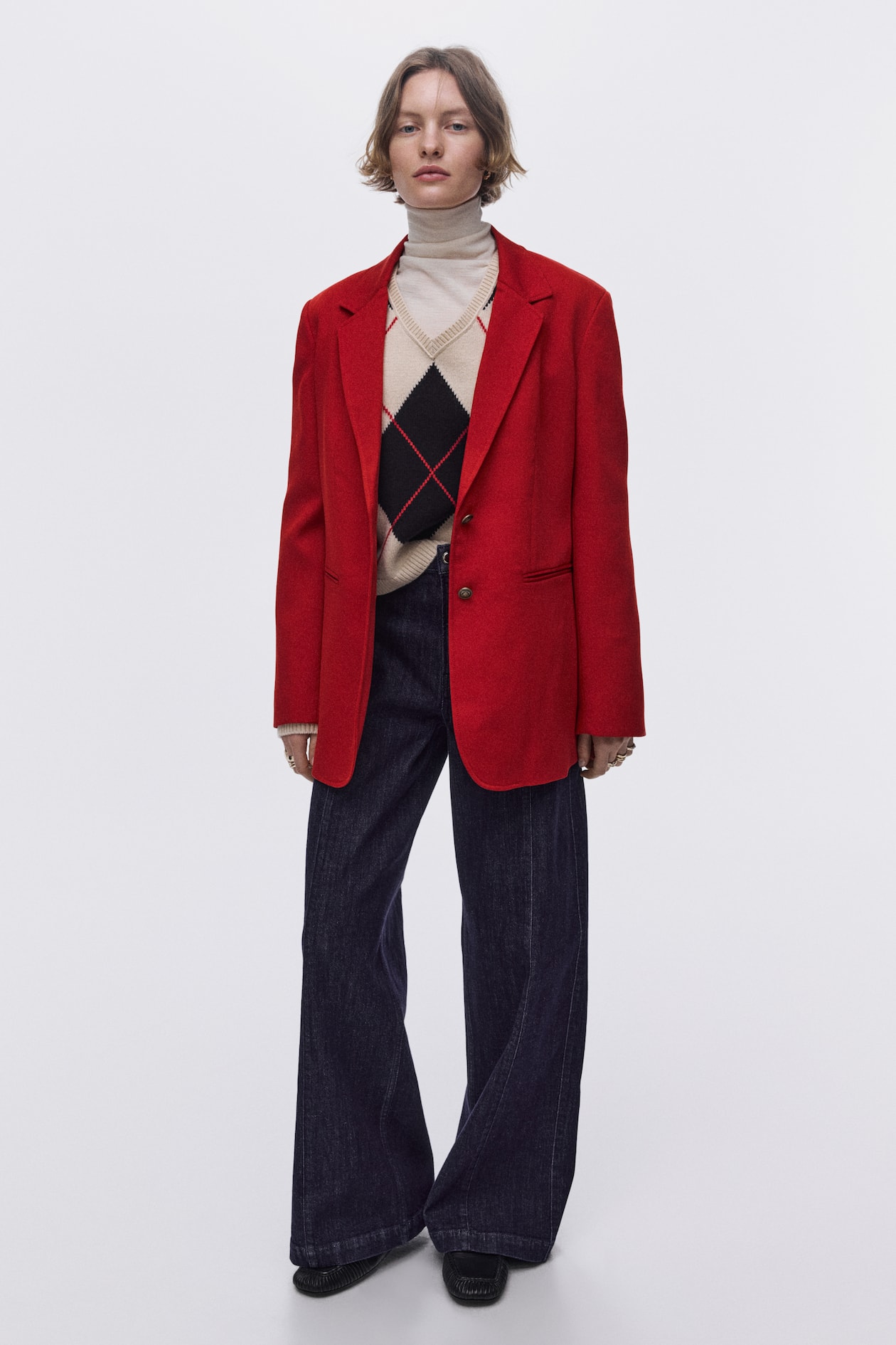 Single-Breasted Blazer - image 3