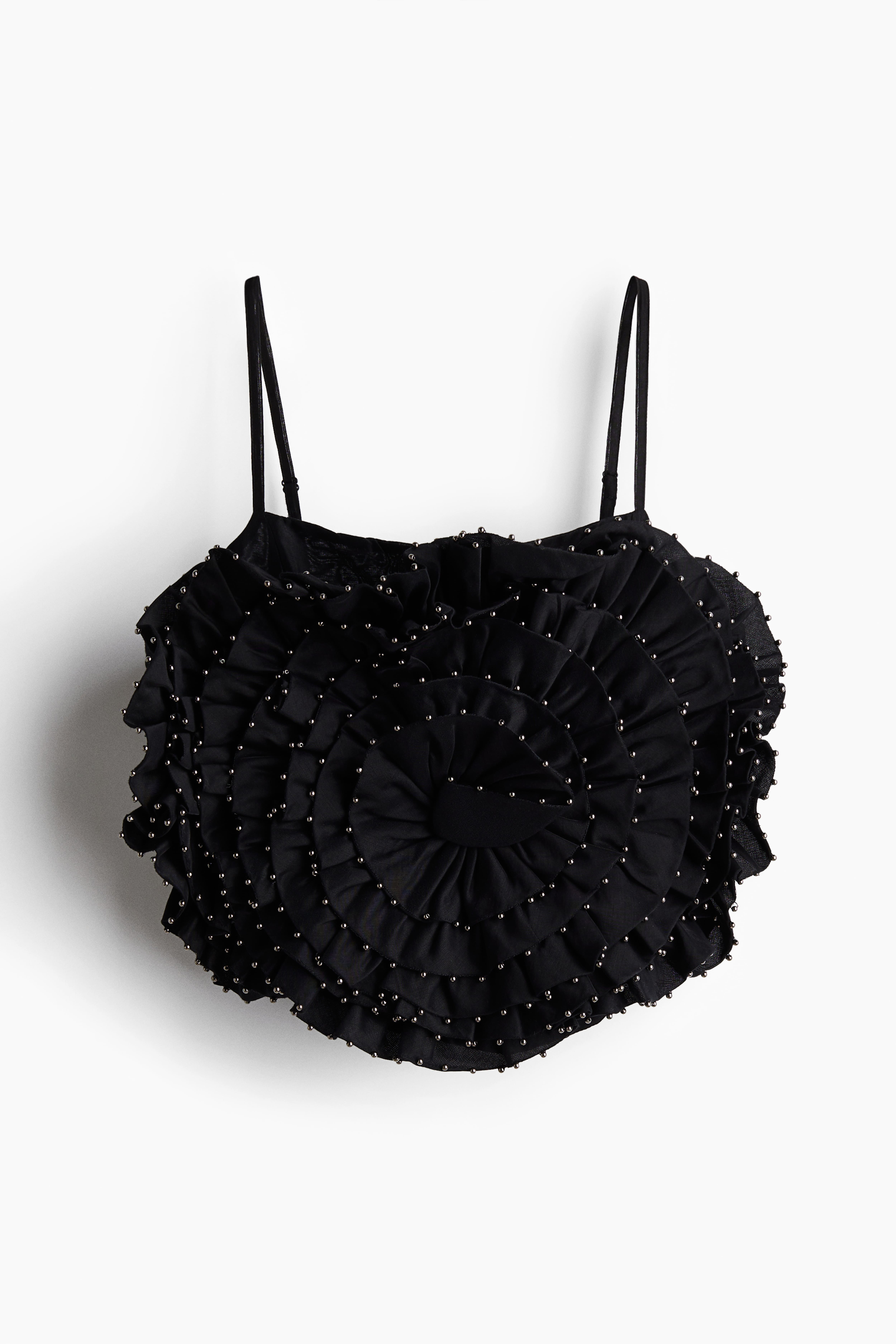 Embellished Strappy Top