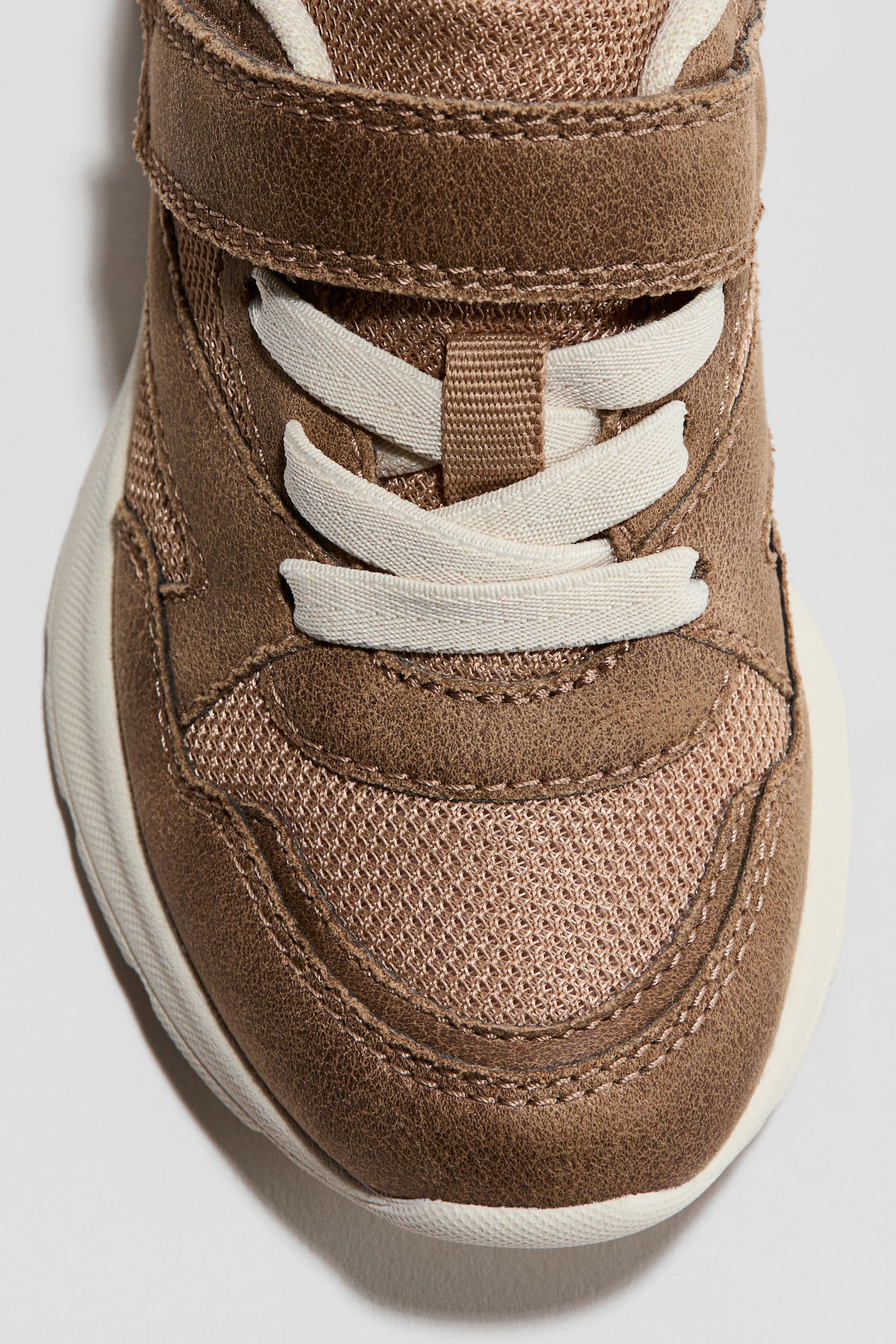 Кросівки на легкій підошві - Коричневий/темно-бежевий/Коричневий/білий/Темно-синій/білий - 3